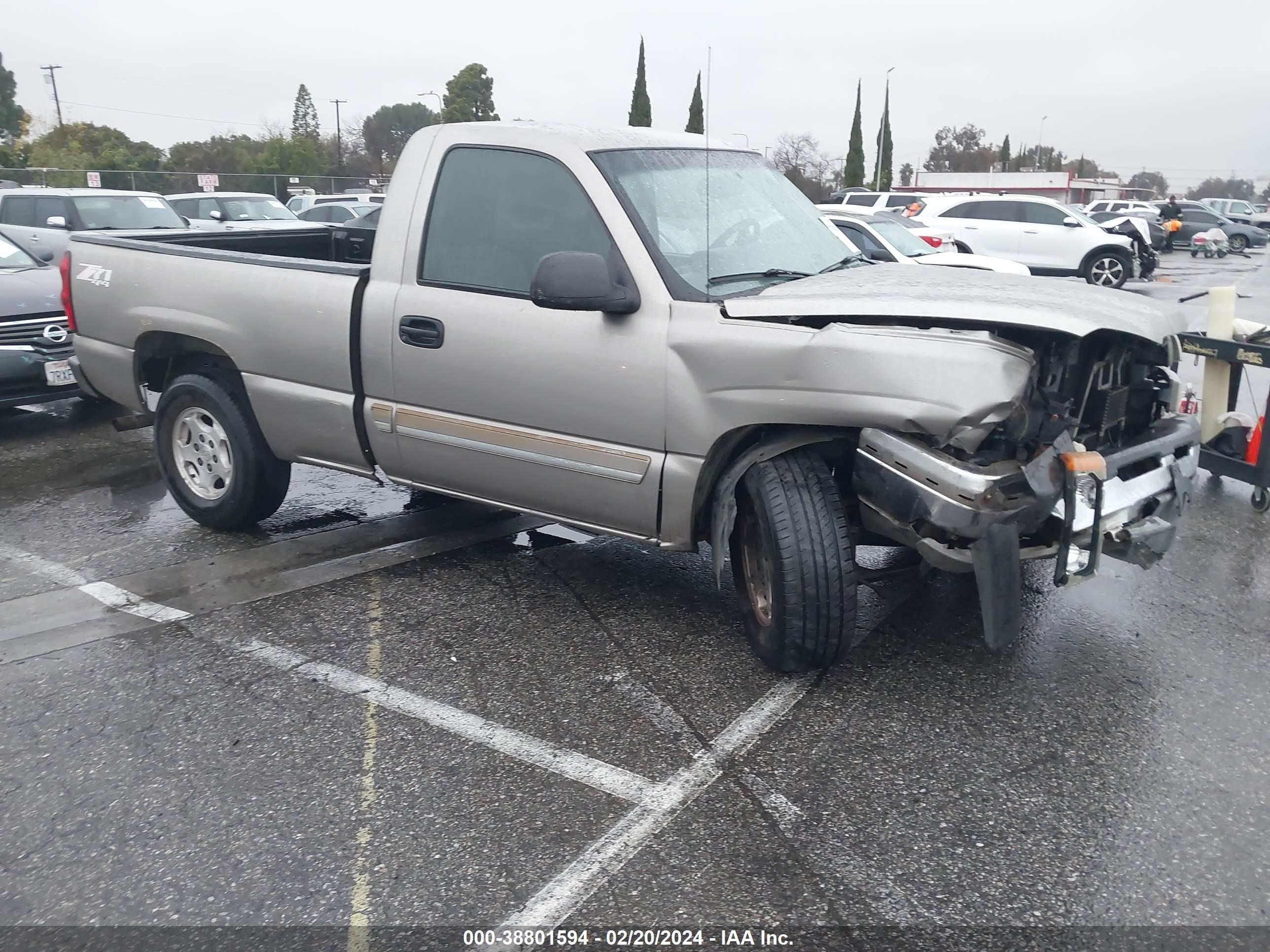 CHEVROLET SILVERADO 2003 1gcek14t83z133907