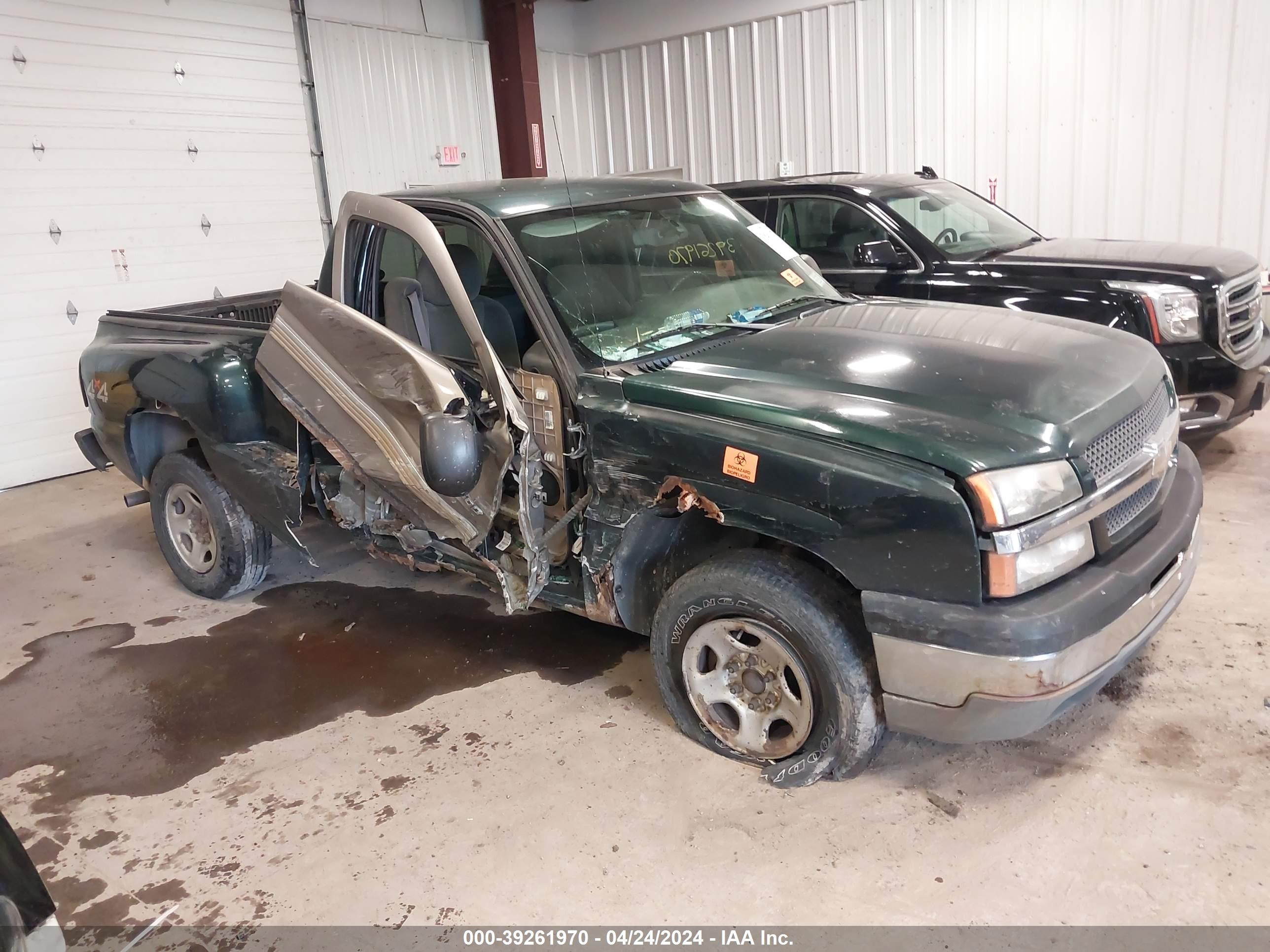 CHEVROLET SILVERADO 2004 1gcek14t84z204606