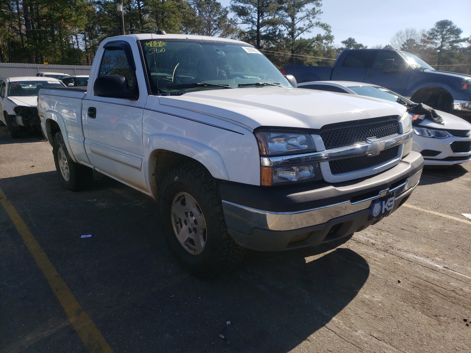 CHEVROLET SILVERADO 2005 1gcek14t85z303976