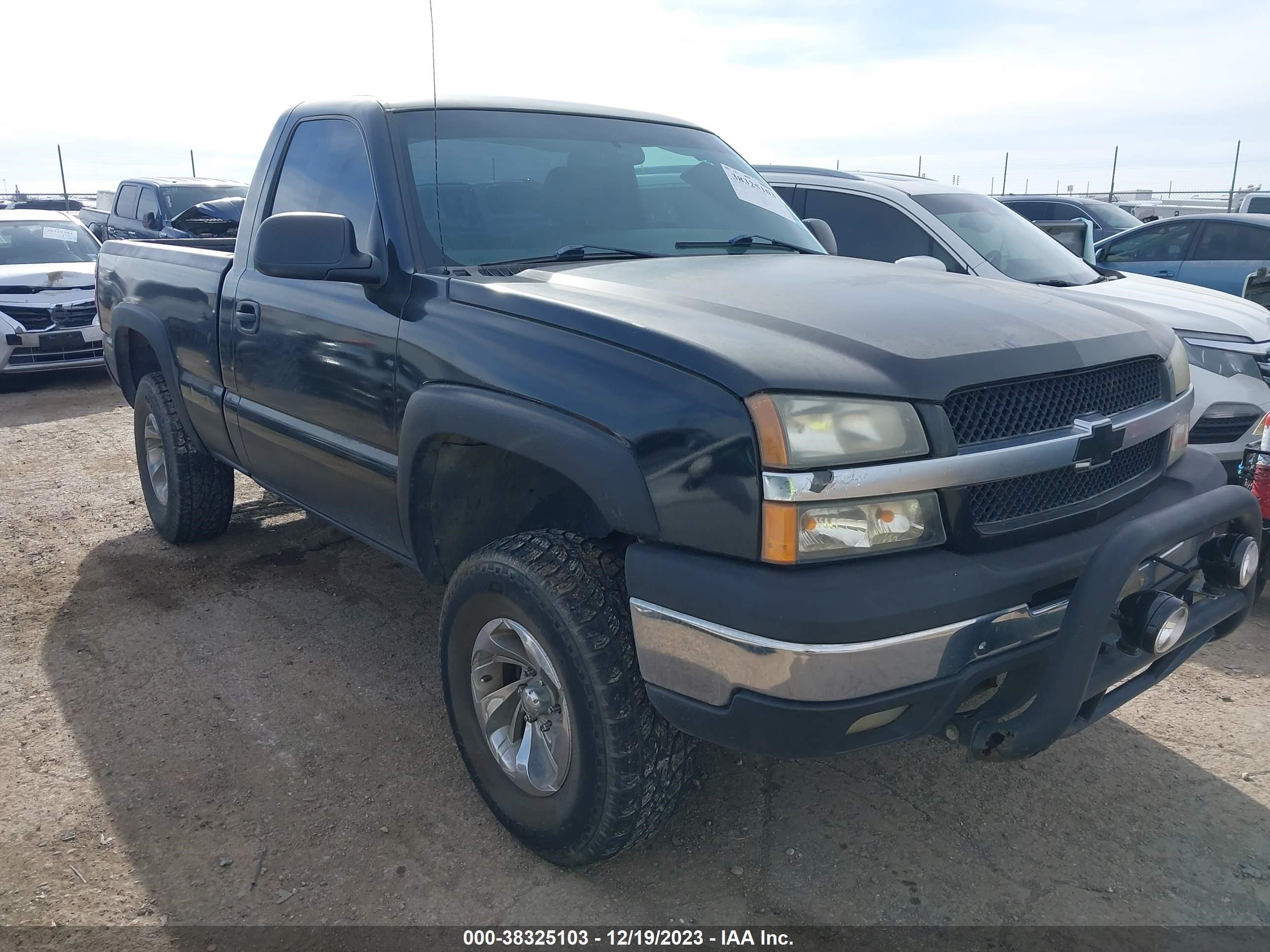 CHEVROLET SILVERADO 2004 1gcek14t94z163340