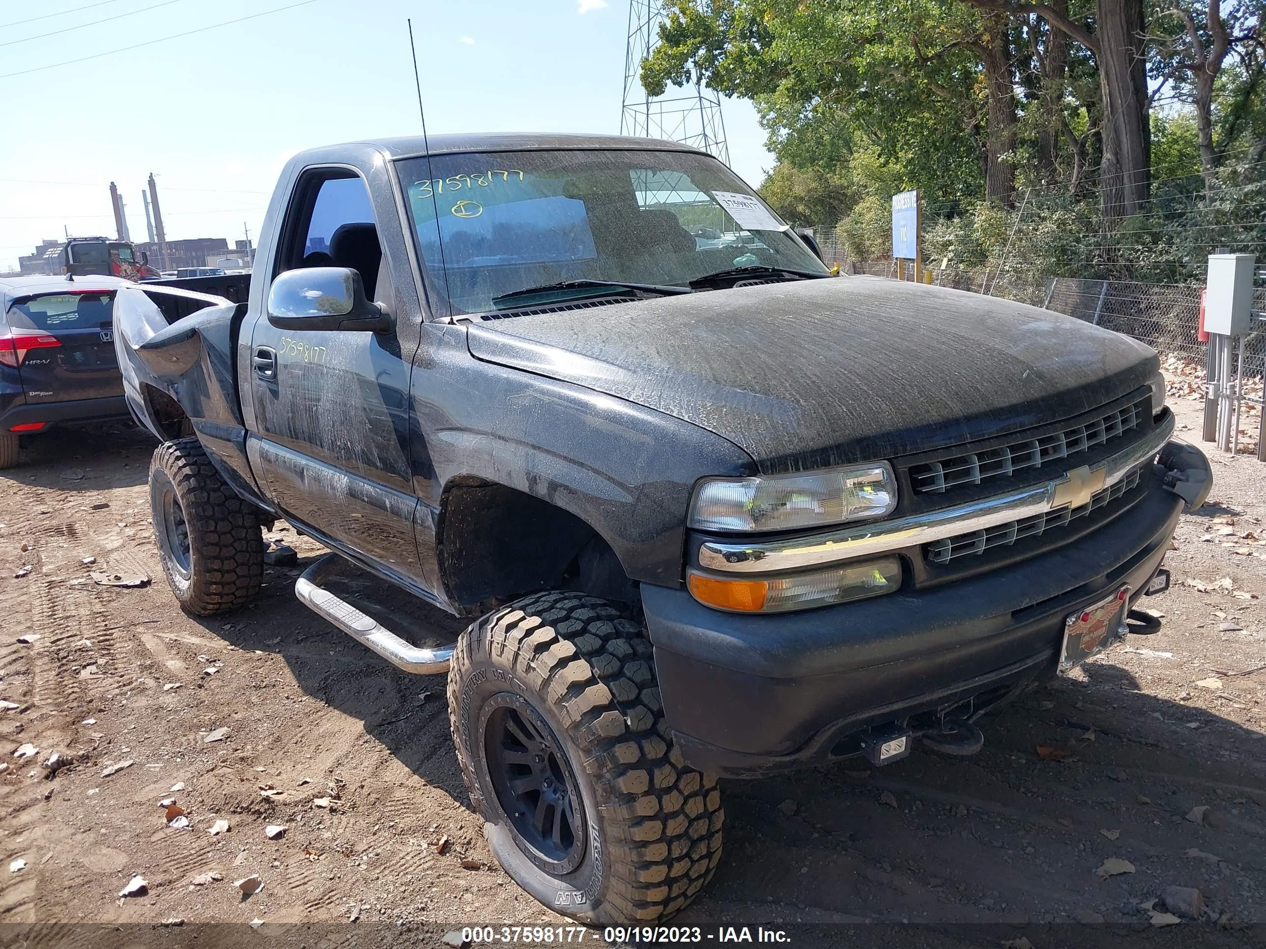 CHEVROLET SILVERADO 2001 1gcek14tx1z234833