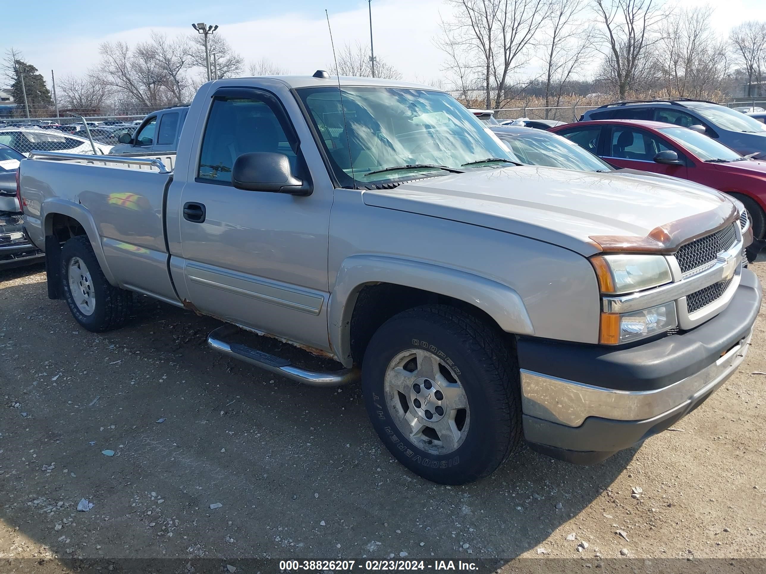 CHEVROLET SILVERADO 2005 1gcek14tx5z133779