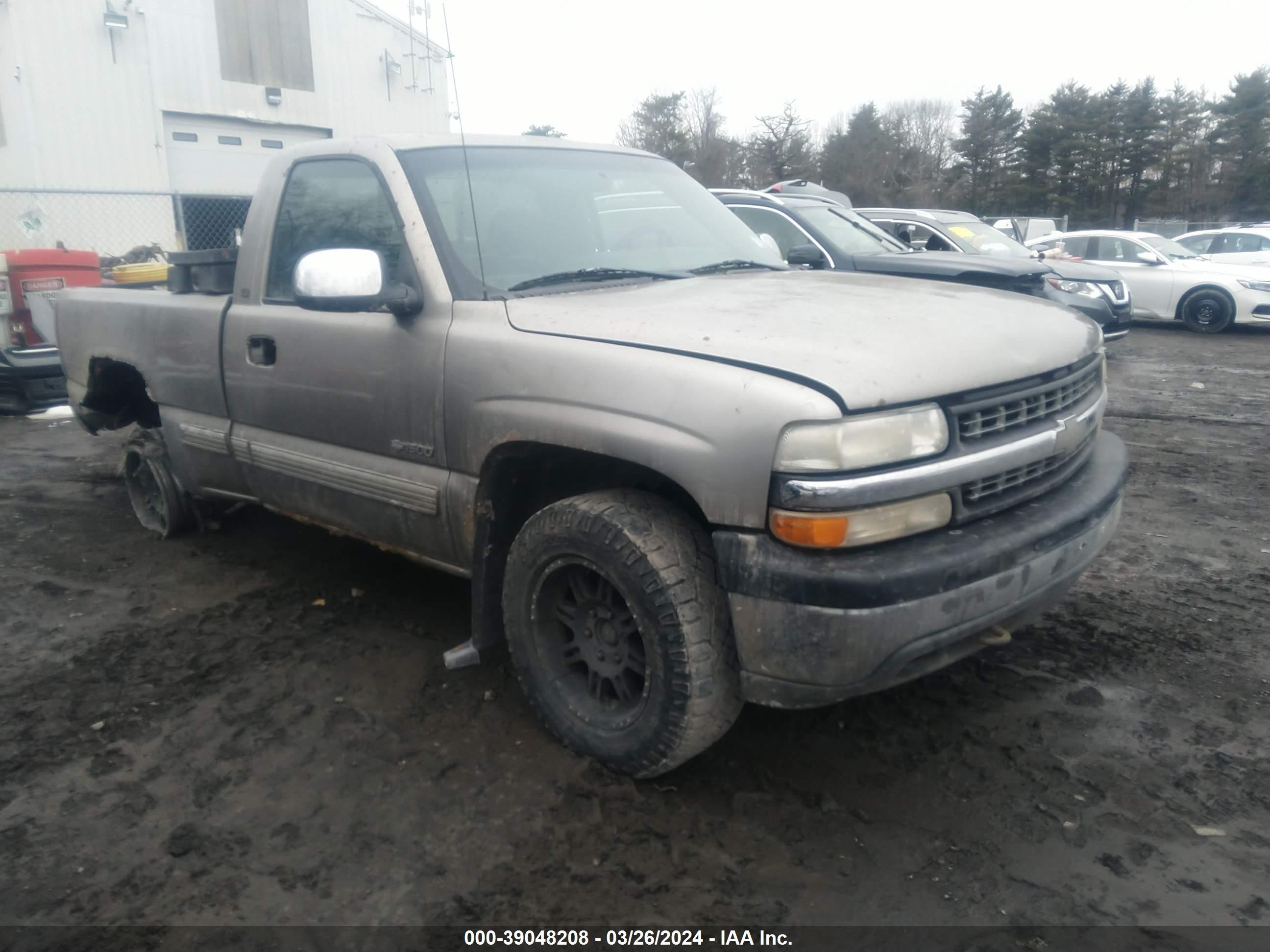 CHEVROLET SILVERADO 2000 1gcek14v0yz298794