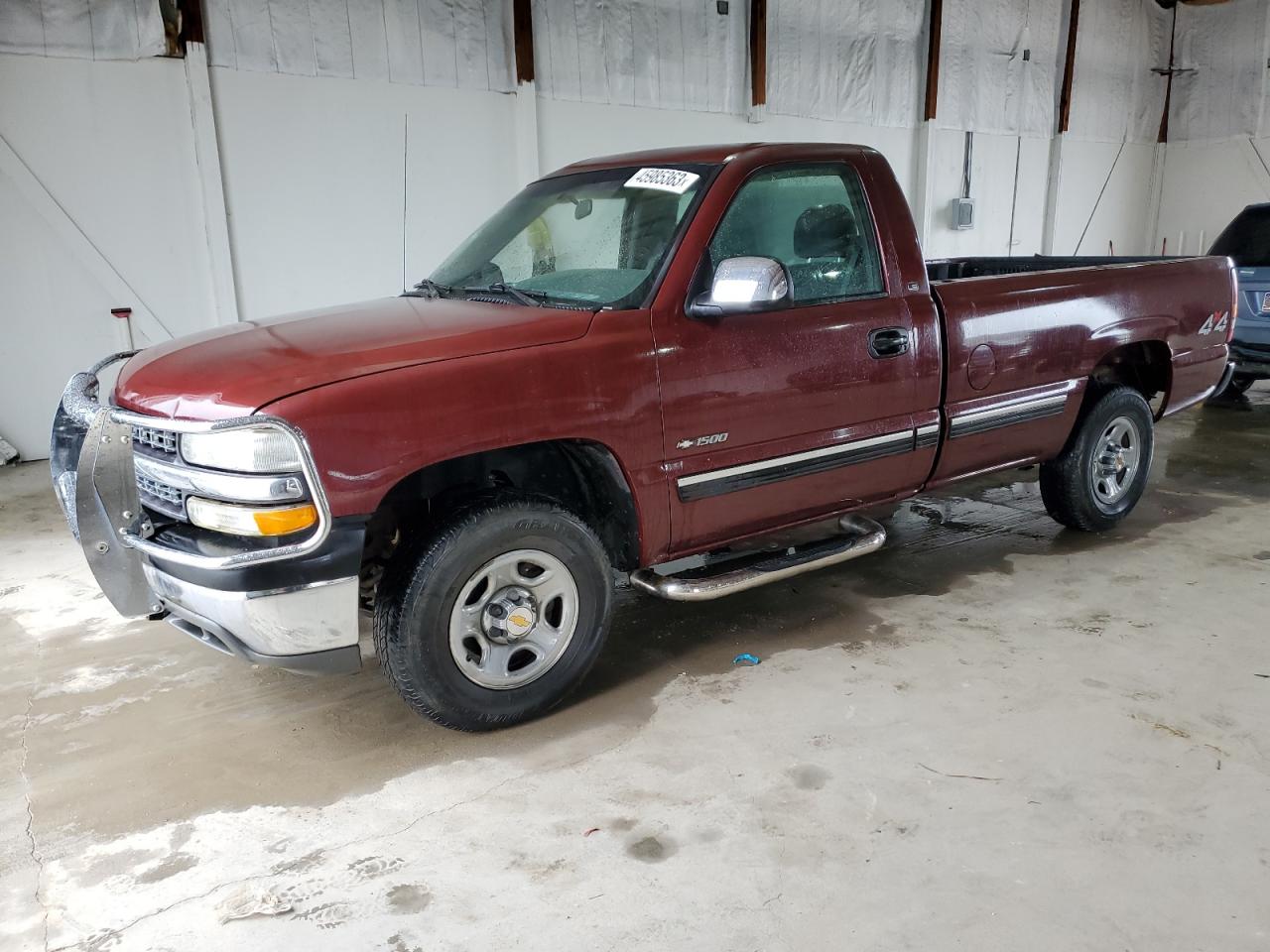 CHEVROLET SILVERADO 2001 1gcek14v21e157299