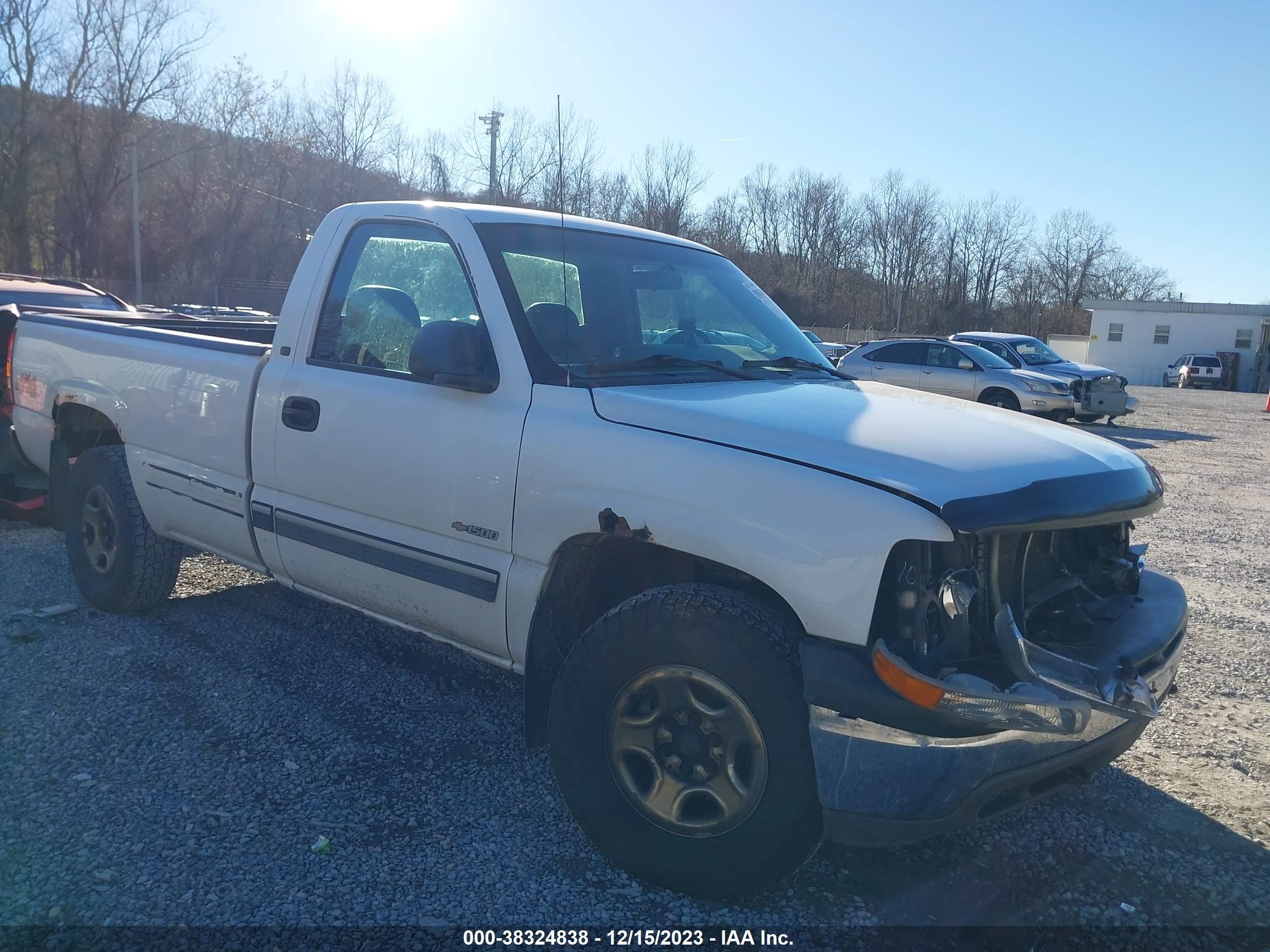 CHEVROLET SILVERADO 2001 1gcek14v21e172093