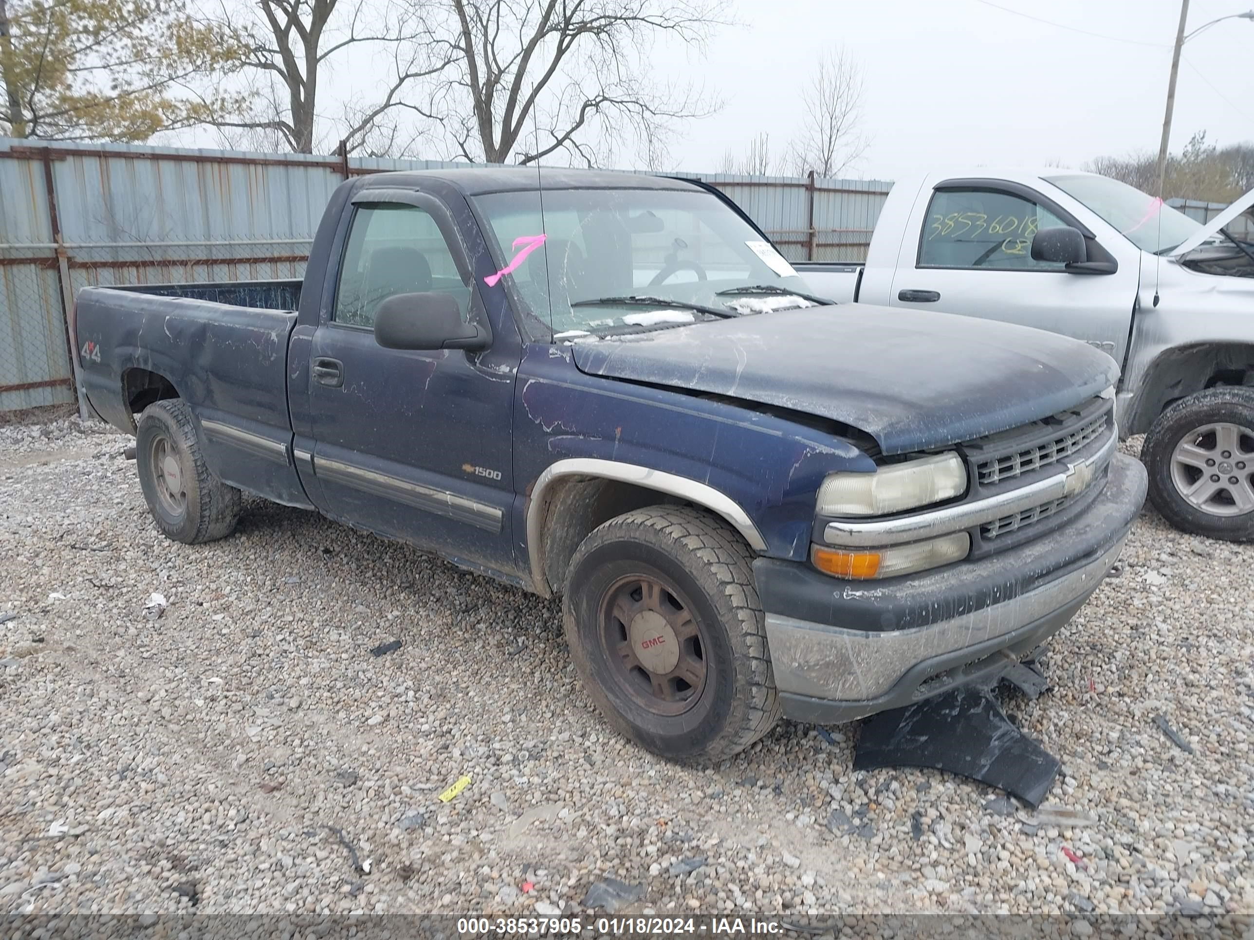 CHEVROLET SILVERADO 2000 1gcek14v2ye329020