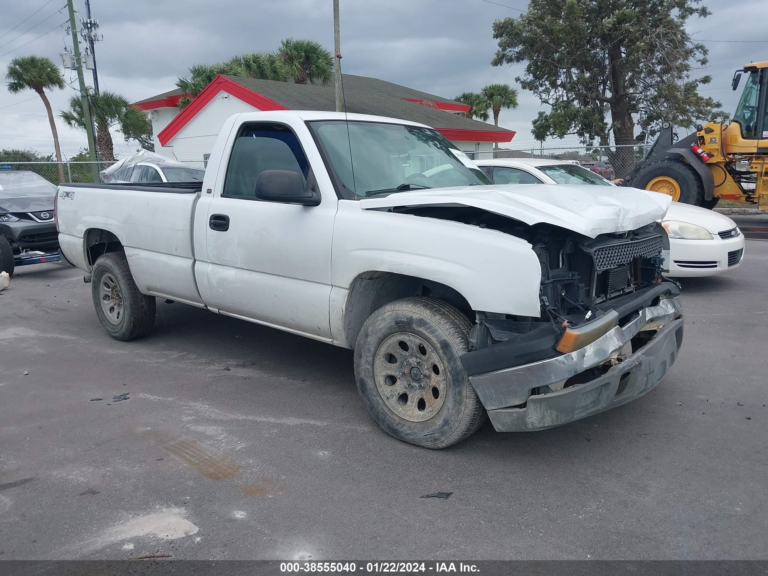 CHEVROLET SILVERADO 2005 1gcek14v45z280178