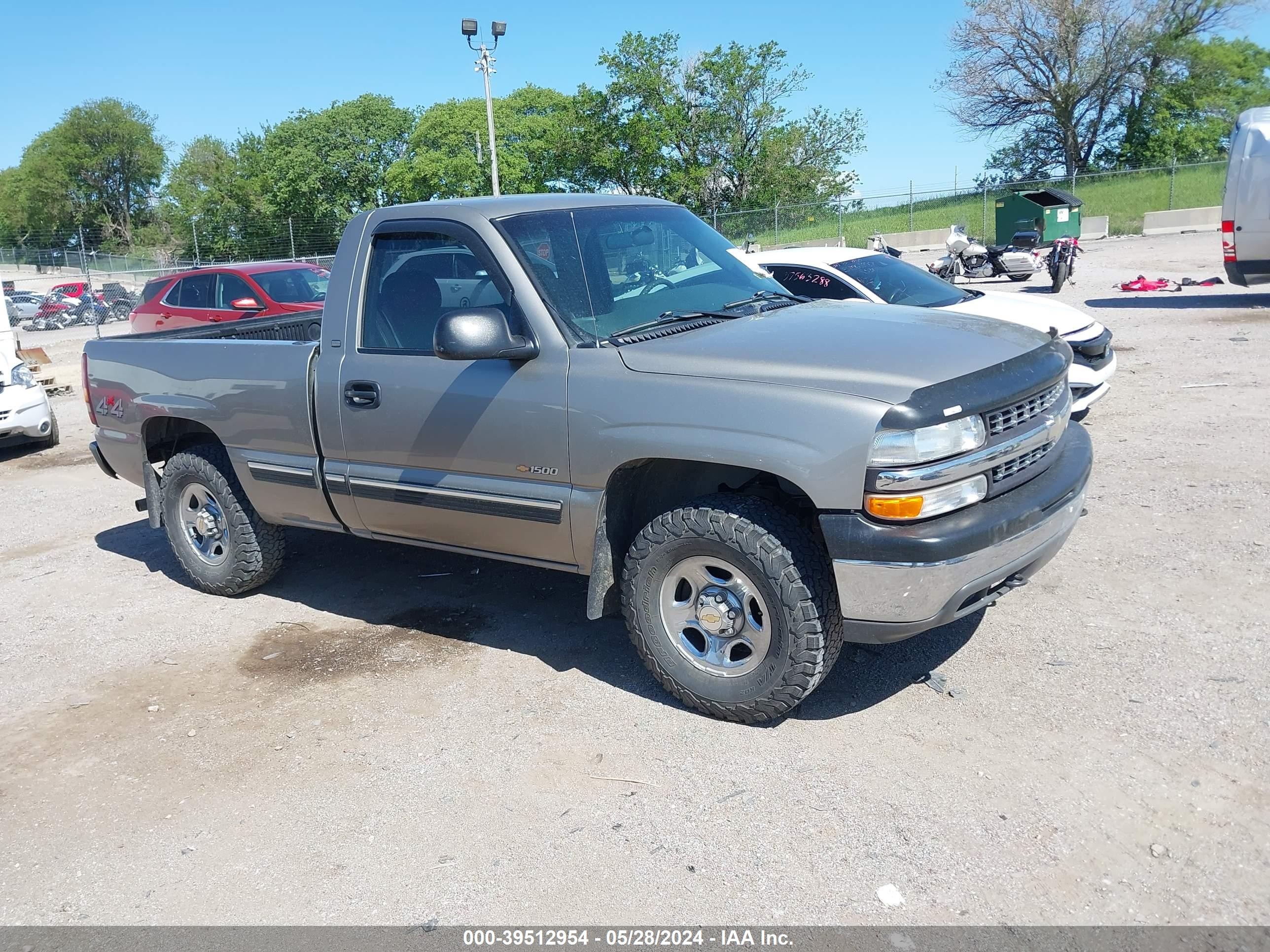 CHEVROLET SILVERADO 1999 1gcek14v4xz170587