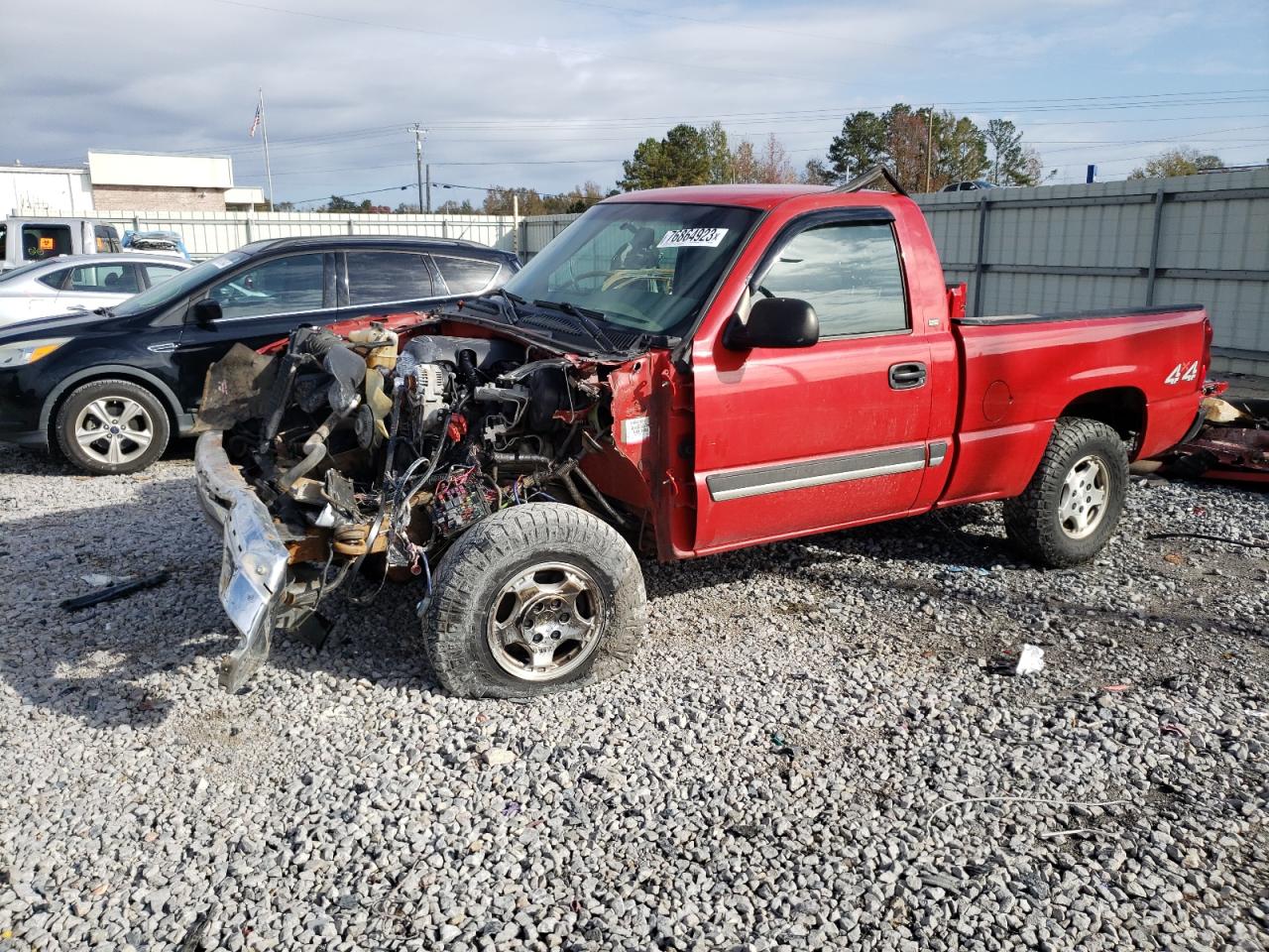 CHEVROLET SILVERADO 2003 1gcek14v53z133574