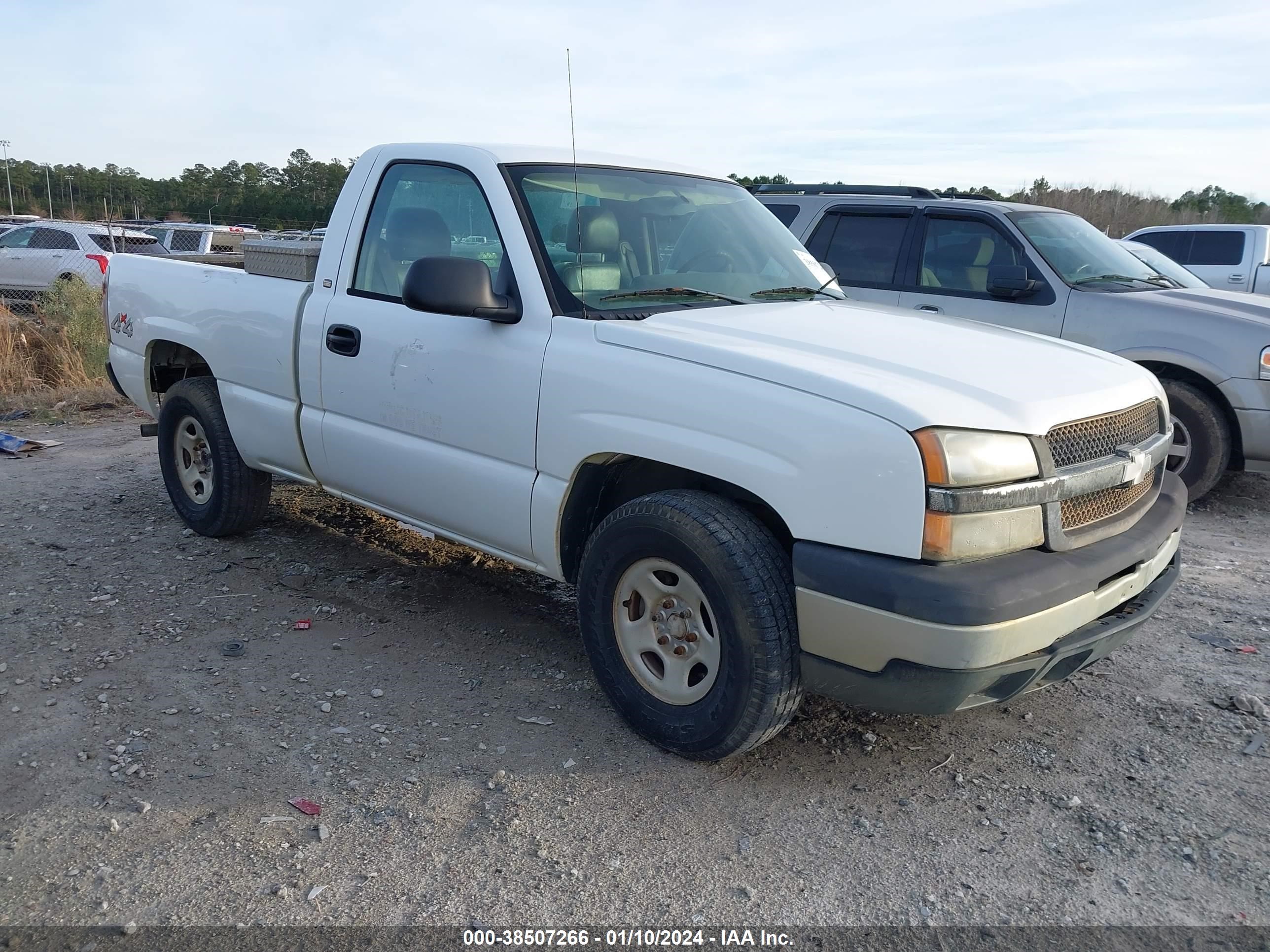 CHEVROLET SILVERADO 2004 1gcek14v54z249522