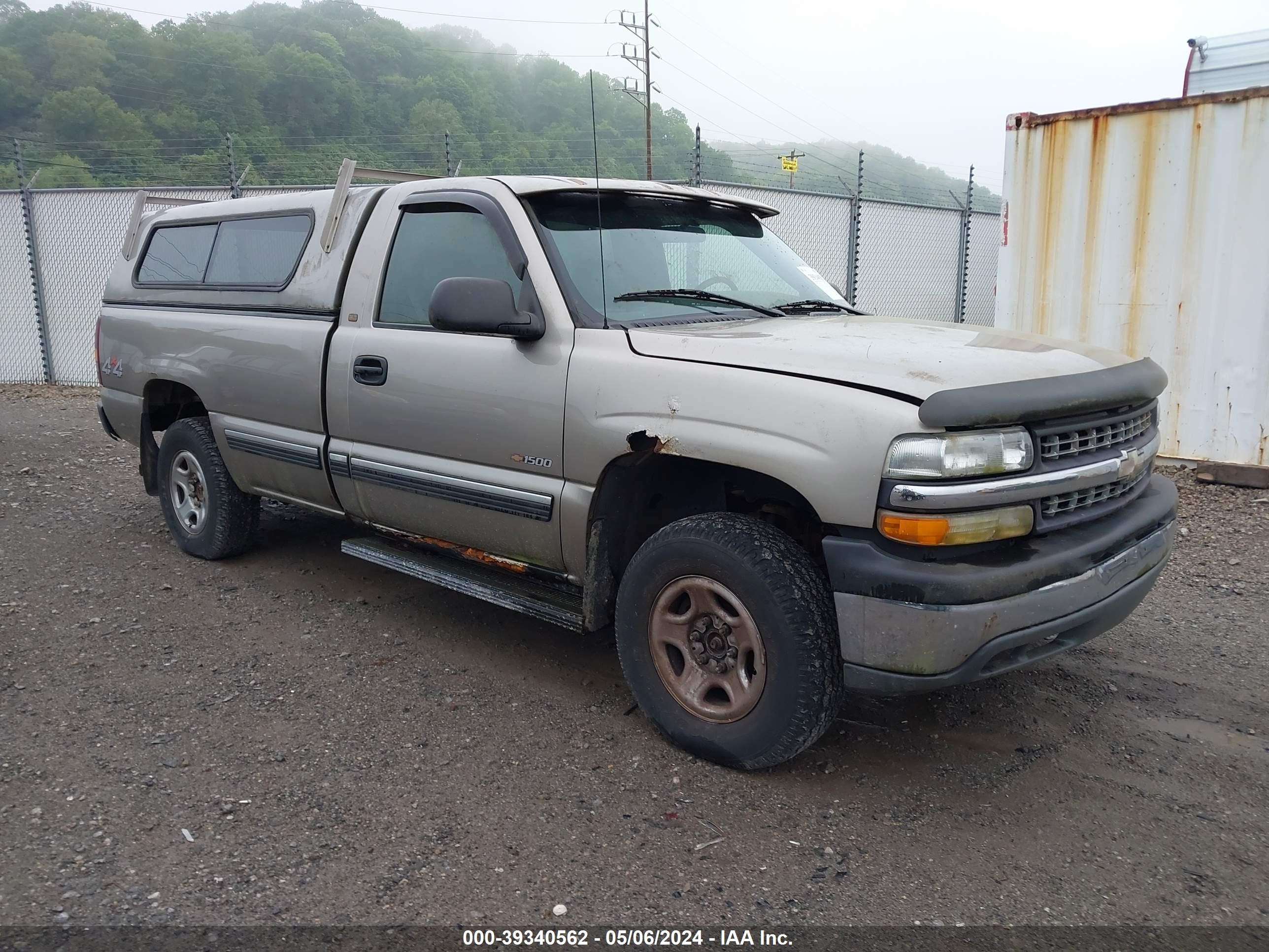 CHEVROLET SILVERADO 2001 1gcek14v71e101665