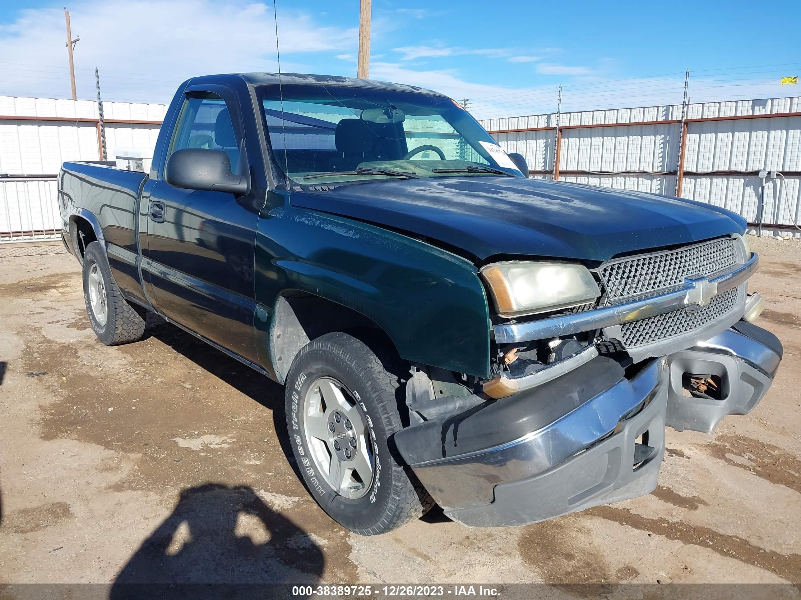 CHEVROLET SILVERADO 2005 1gcek14v75z279526