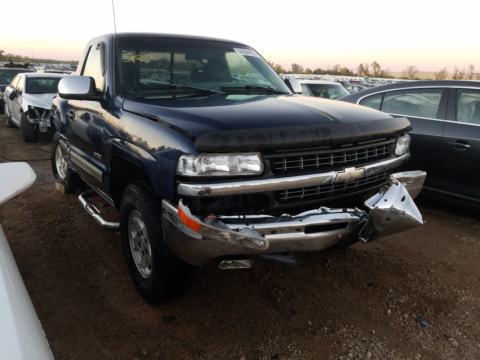 CHEVROLET SILVERADO 2000 1gcek14v8yz198488