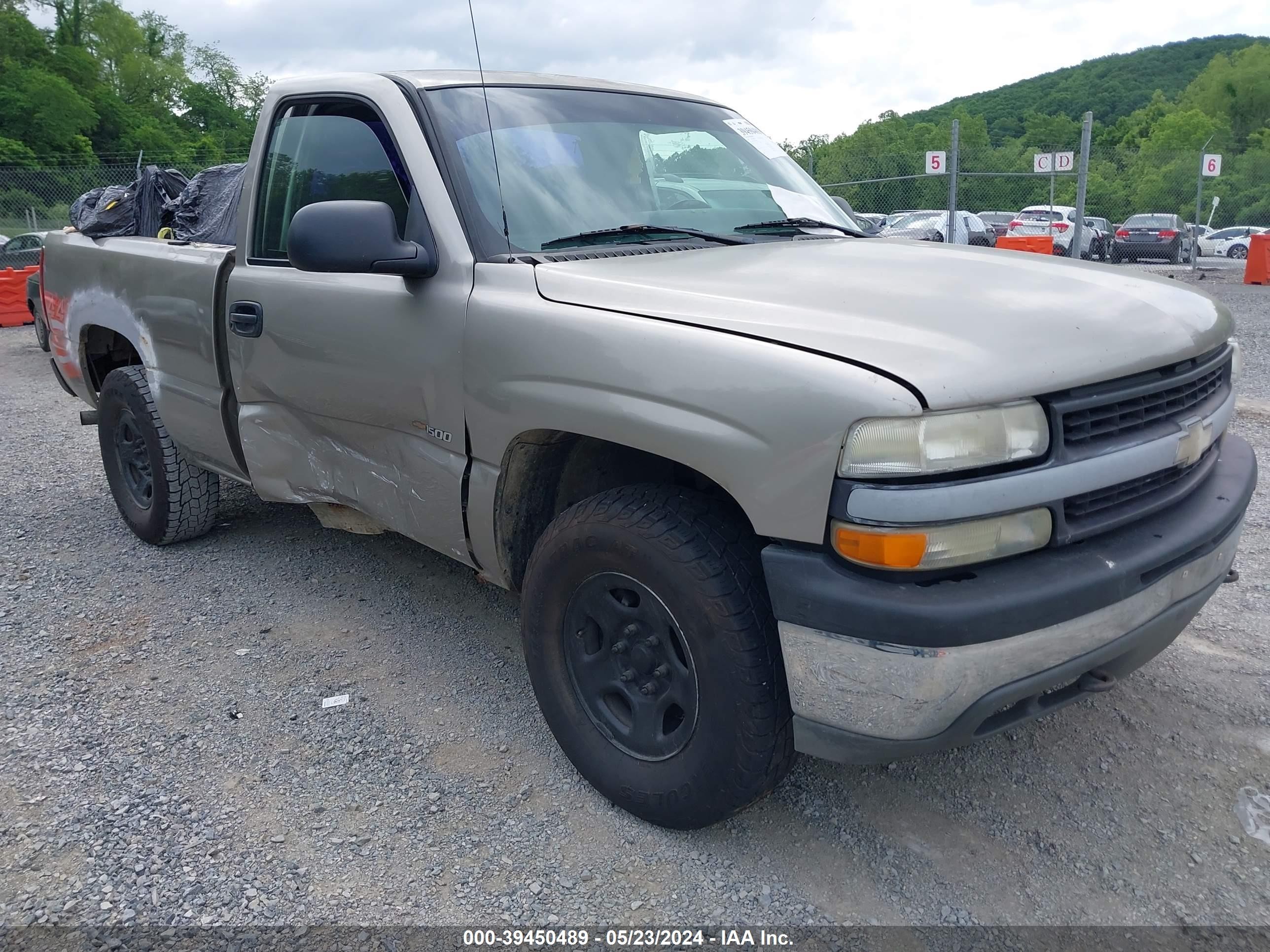 CHEVROLET SILVERADO 2002 1gcek14w32z182490