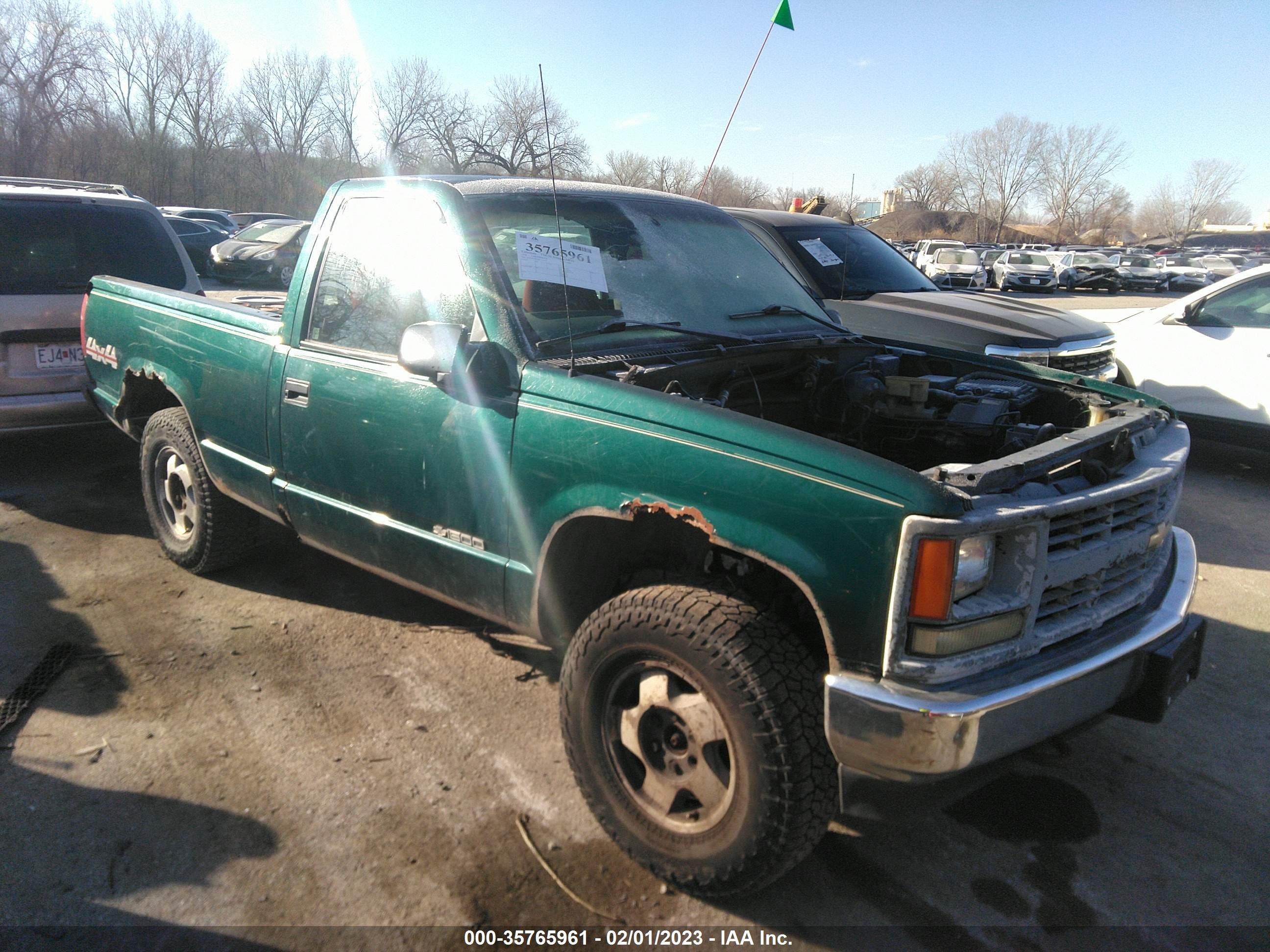 CHEVROLET S-10 PICKUP 1998 1gcek14w6wz123679