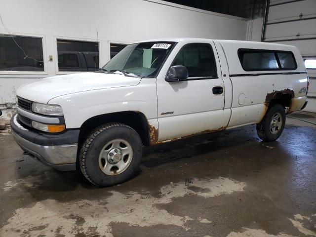 CHEVROLET SILVERADO 2002 1gcek14w72z156927