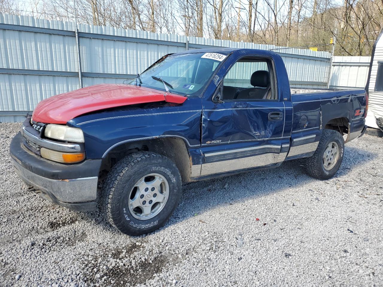 CHEVROLET SILVERADO 2000 1gcek14w7yz363746