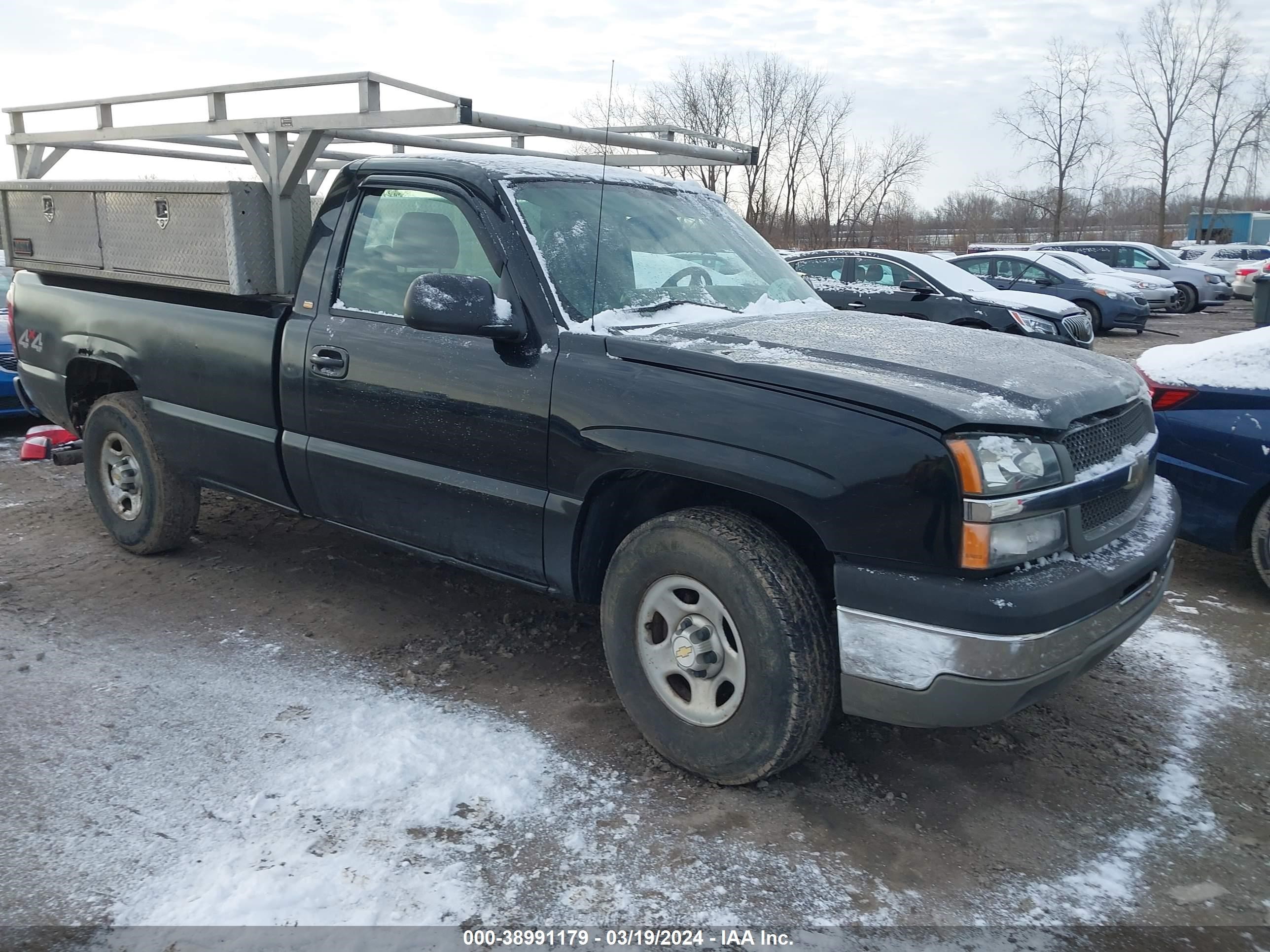 CHEVROLET SILVERADO 2004 1gcek14x14z127905