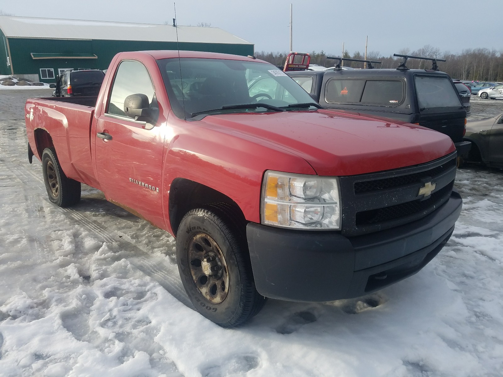 CHEVROLET SILVERADO 2008 1gcek14x48z241662