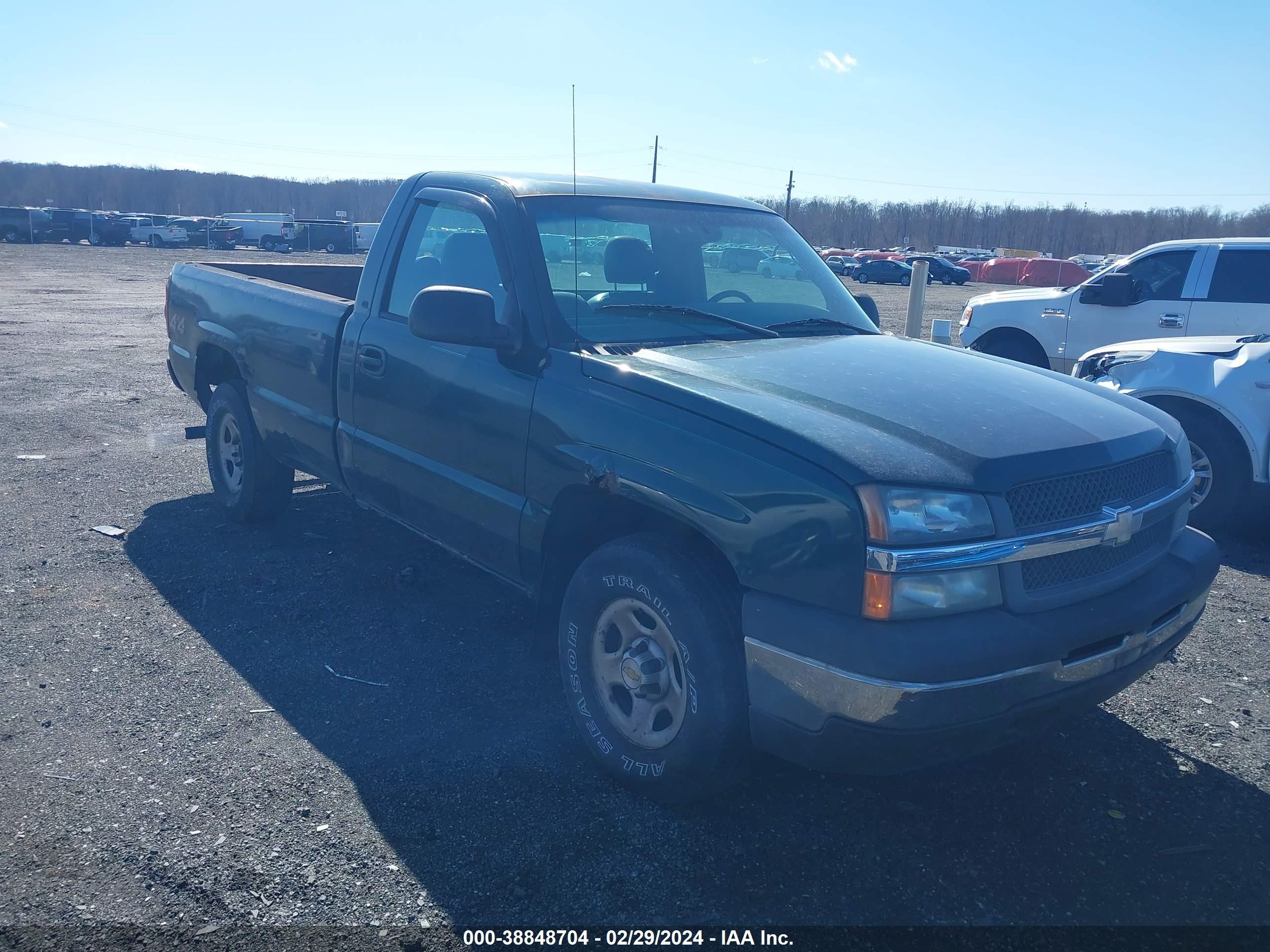 CHEVROLET SILVERADO 2004 1gcek14x84z316339