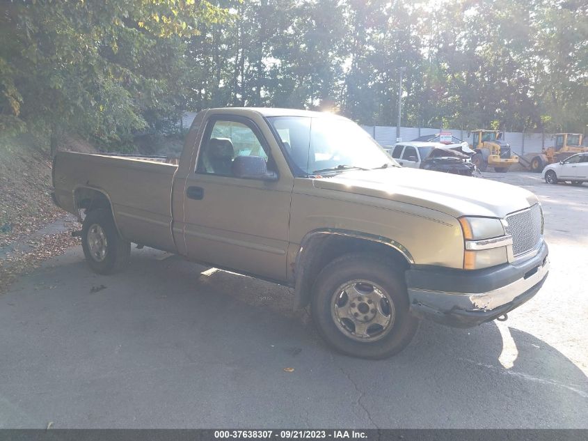 CHEVROLET SILVERADO 2004 1gcek14x94z263313