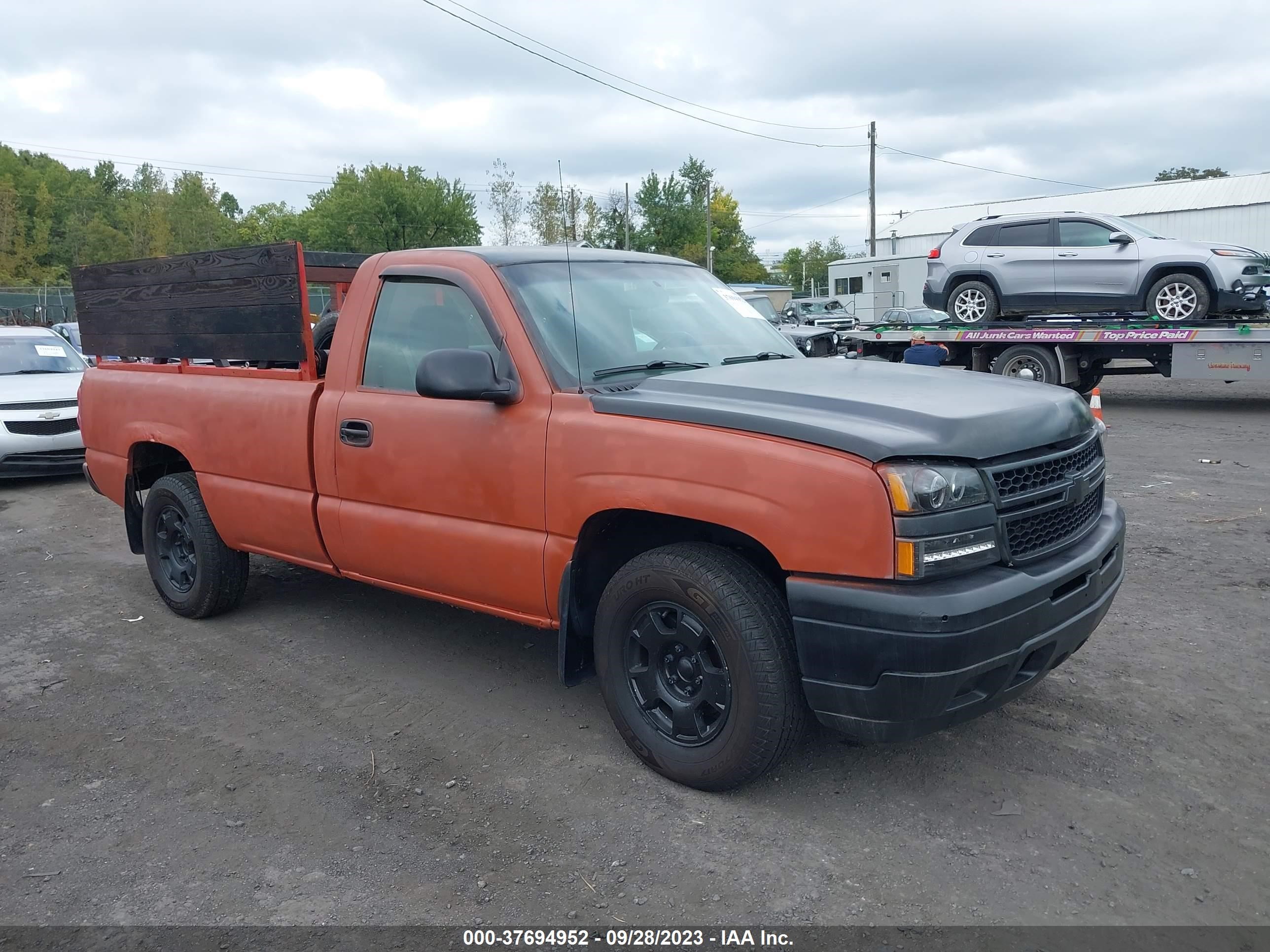 CHEVROLET SILVERADO 2006 1gcek14x96z129890