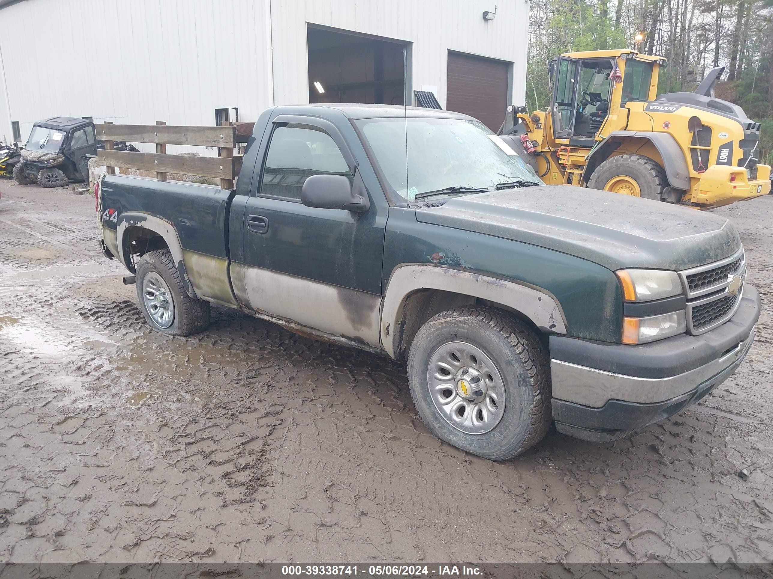 CHEVROLET SILVERADO 2006 1gcek14xx6z119109