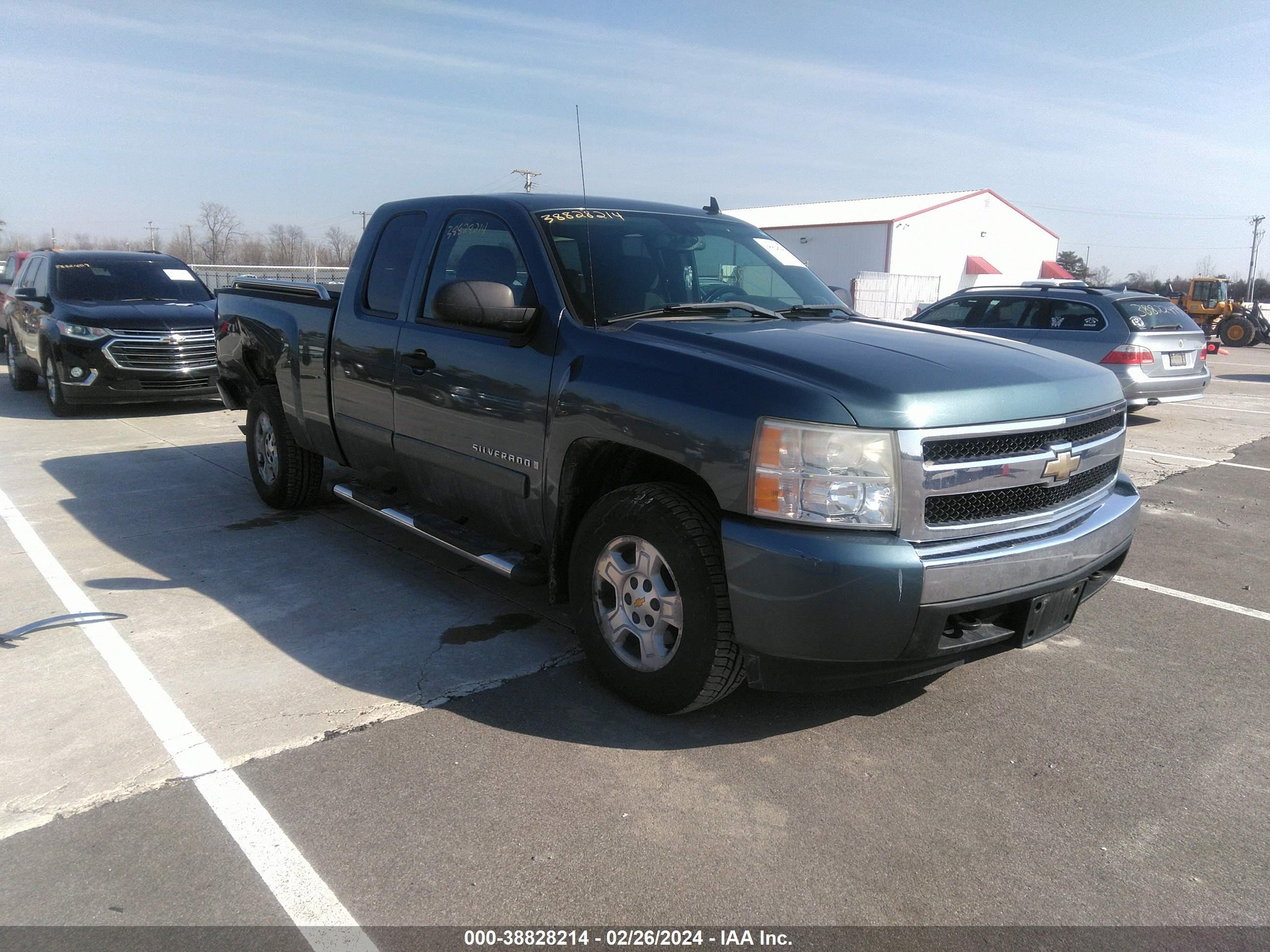 CHEVROLET SILVERADO 2008 1gcek19048z249708