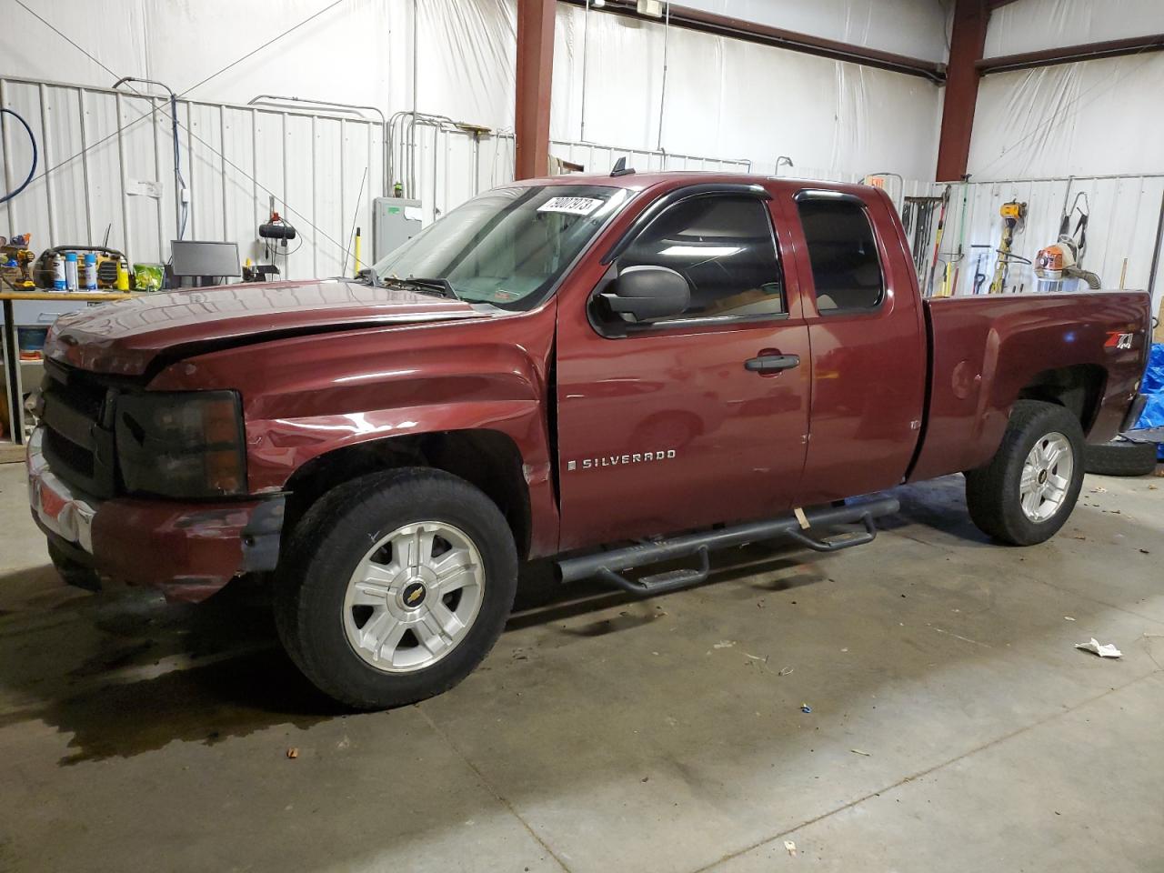 CHEVROLET SILVERADO 2008 1gcek19078z167701