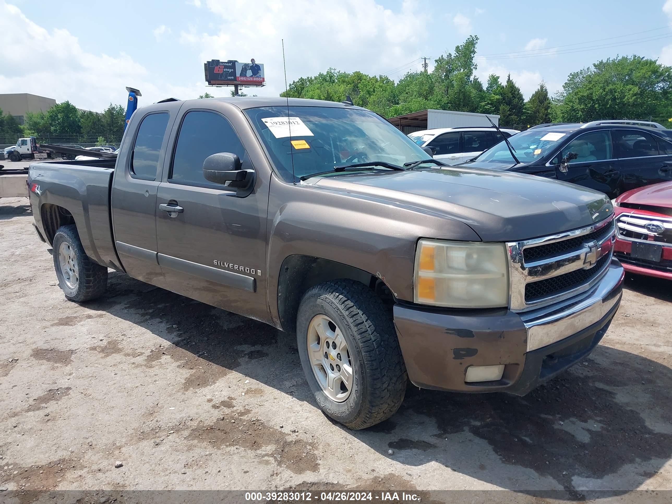 CHEVROLET SILVERADO 2007 1gcek19087z633084