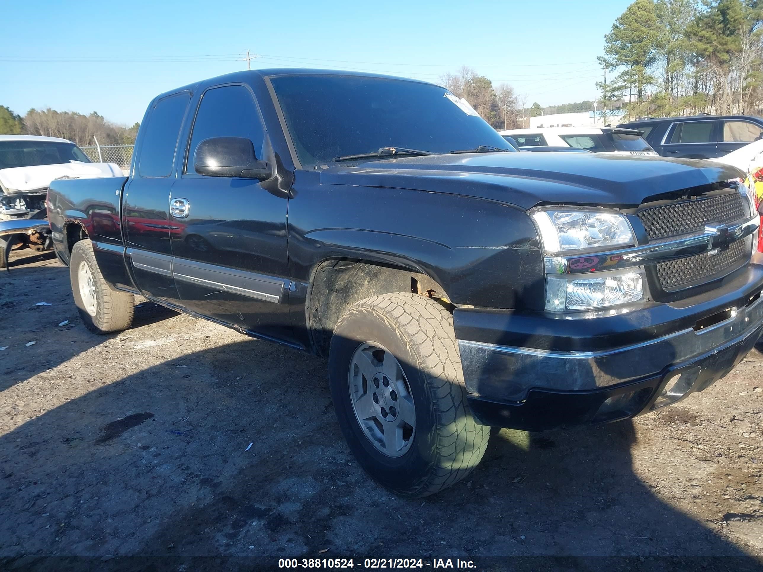 CHEVROLET SILVERADO 2005 1gcek19b05e114293