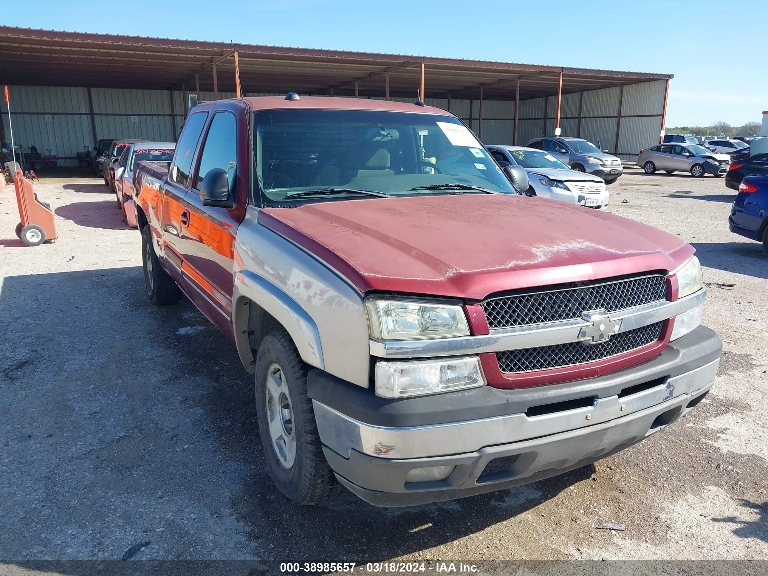 CHEVROLET SILVERADO 2005 1gcek19b05e213096