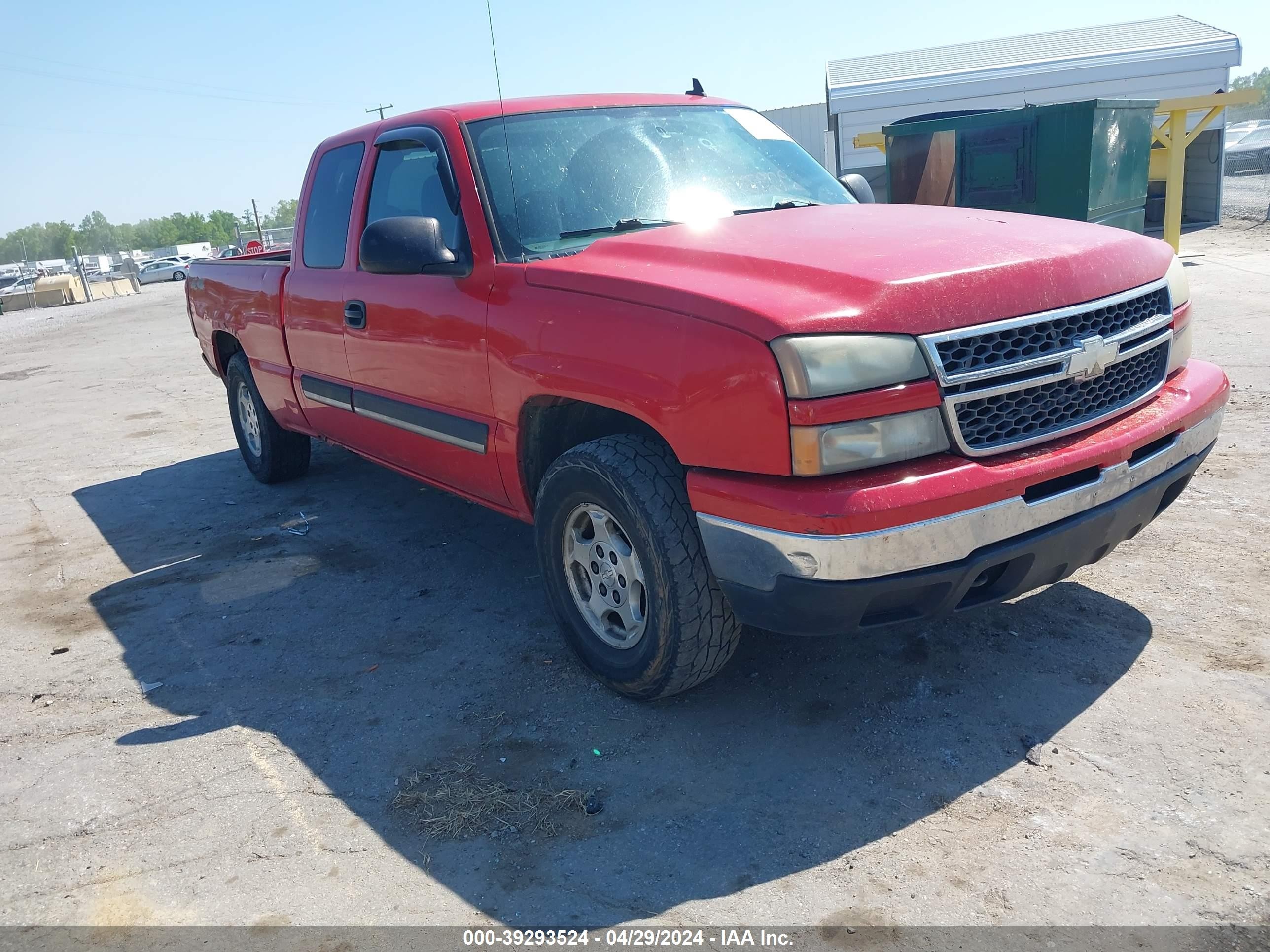 CHEVROLET SILVERADO 2006 1gcek19b06z159261