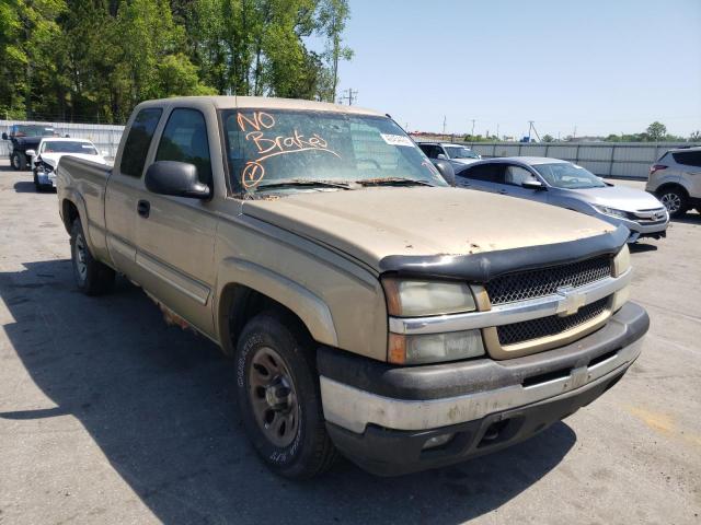 CHEVROLET SILVERADO 2005 1gcek19b25e169294