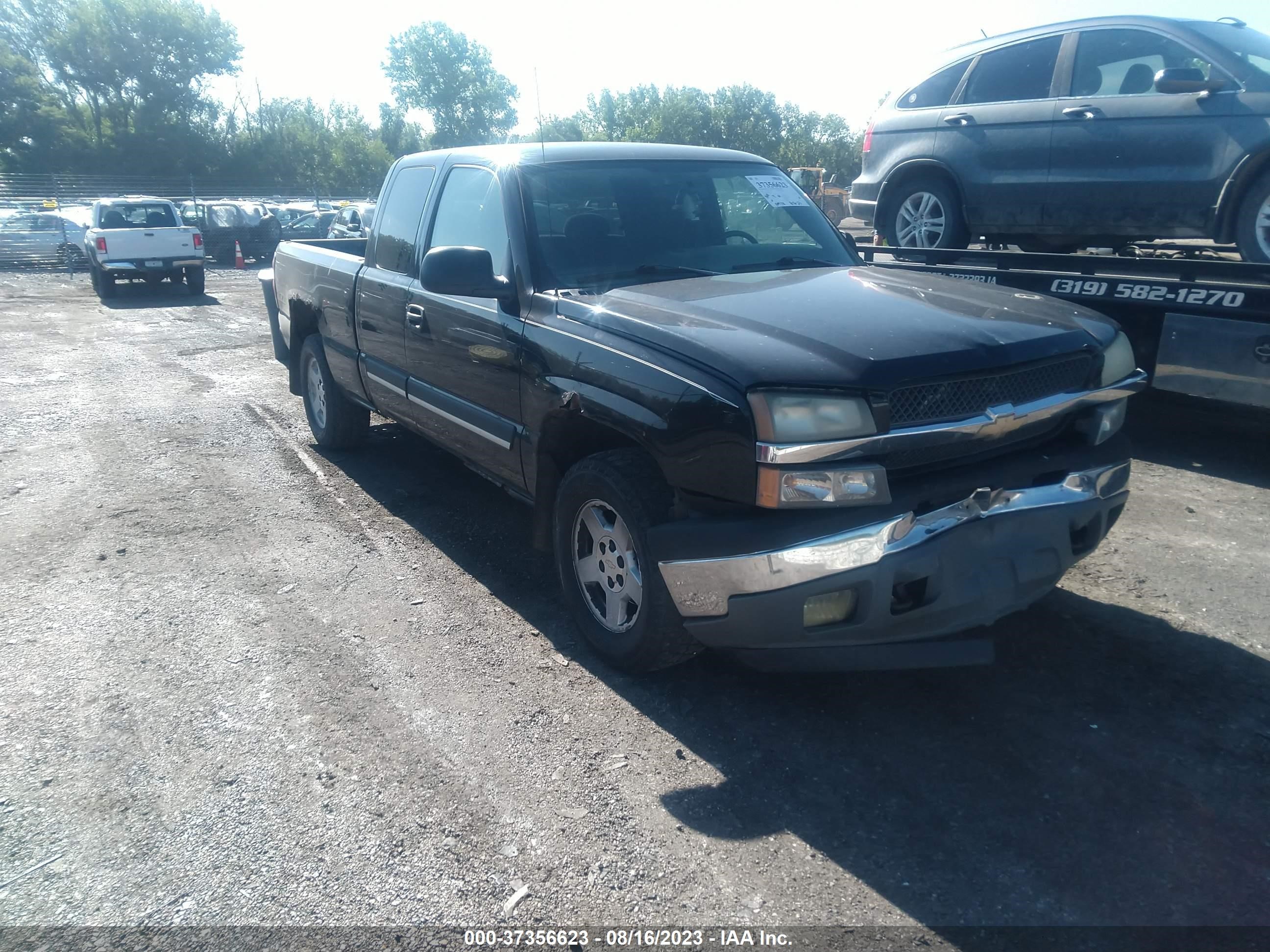 CHEVROLET SILVERADO 2005 1gcek19b25e290598