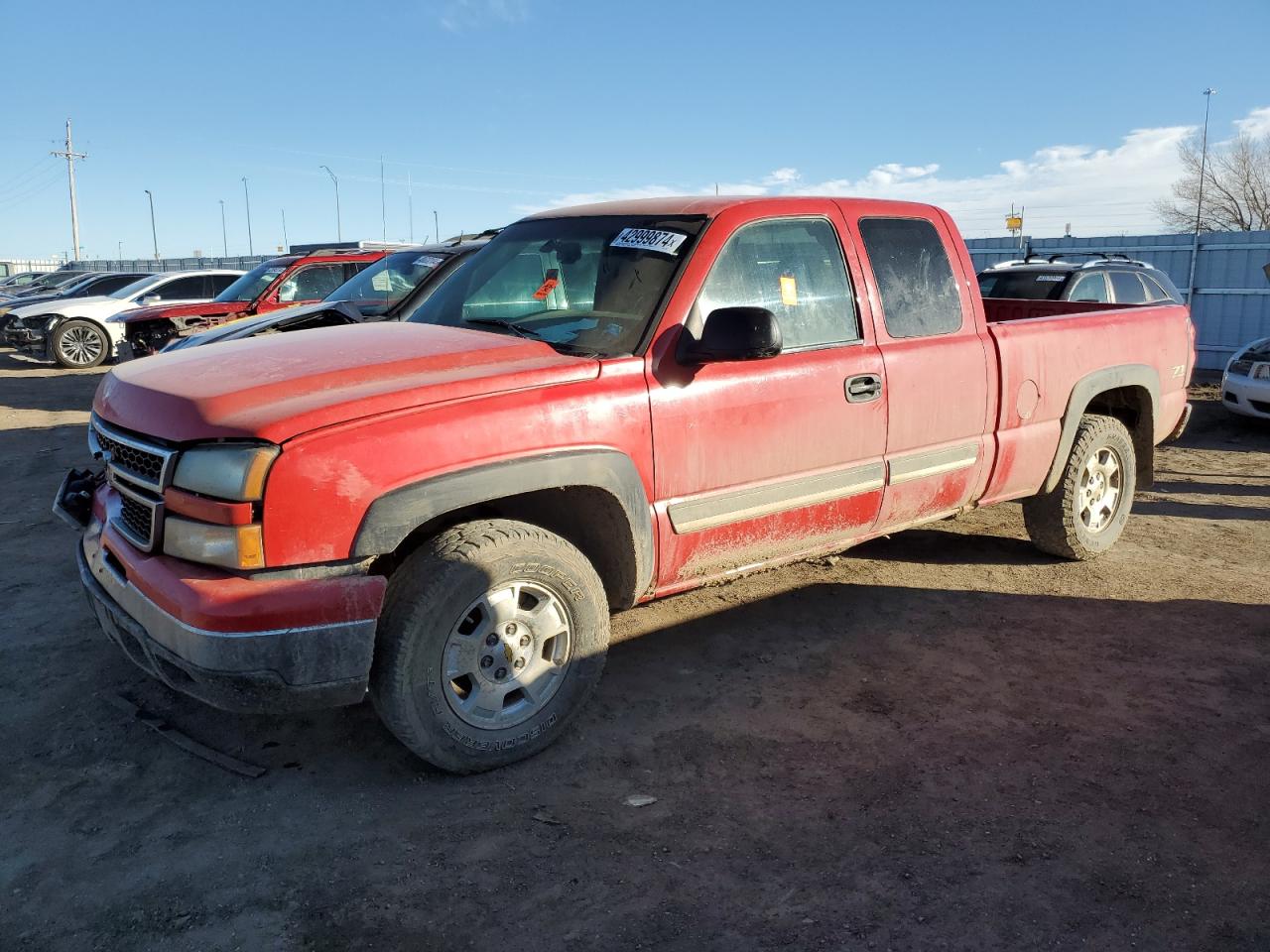 CHEVROLET SILVERADO 2006 1gcek19b26z211764