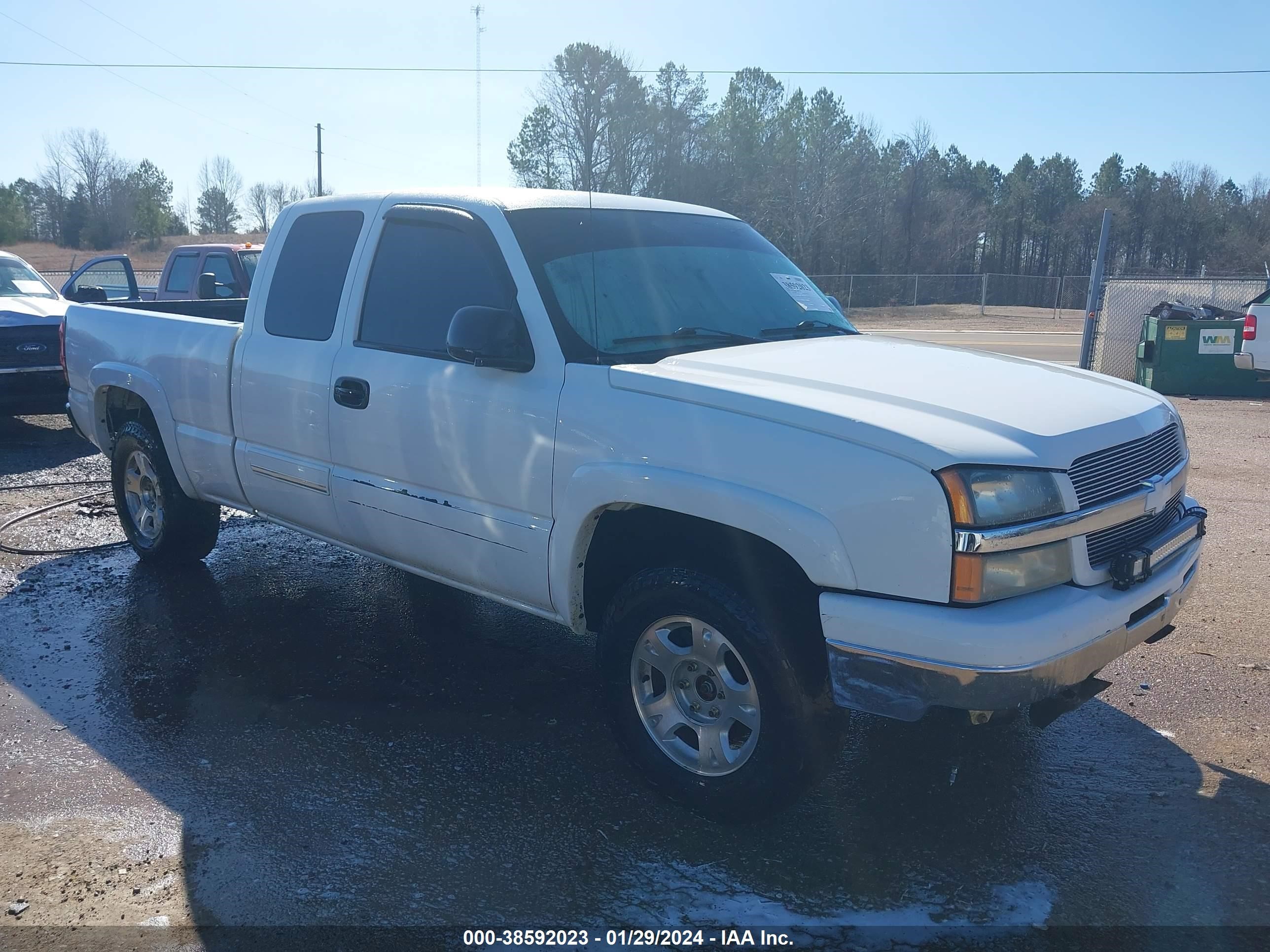 CHEVROLET SILVERADO 2005 1gcek19b35e247419