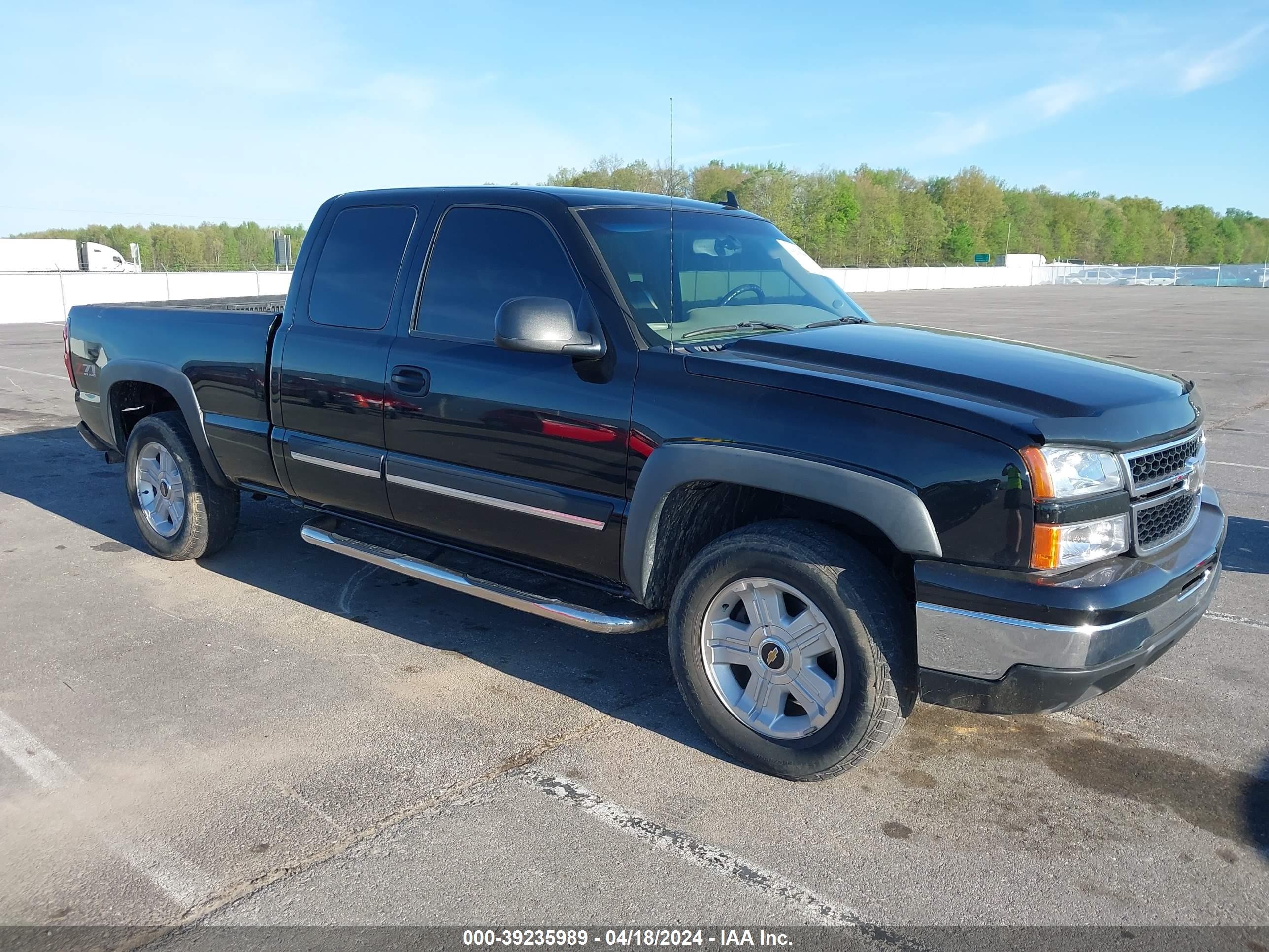 CHEVROLET SILVERADO 2006 1gcek19b36z184011