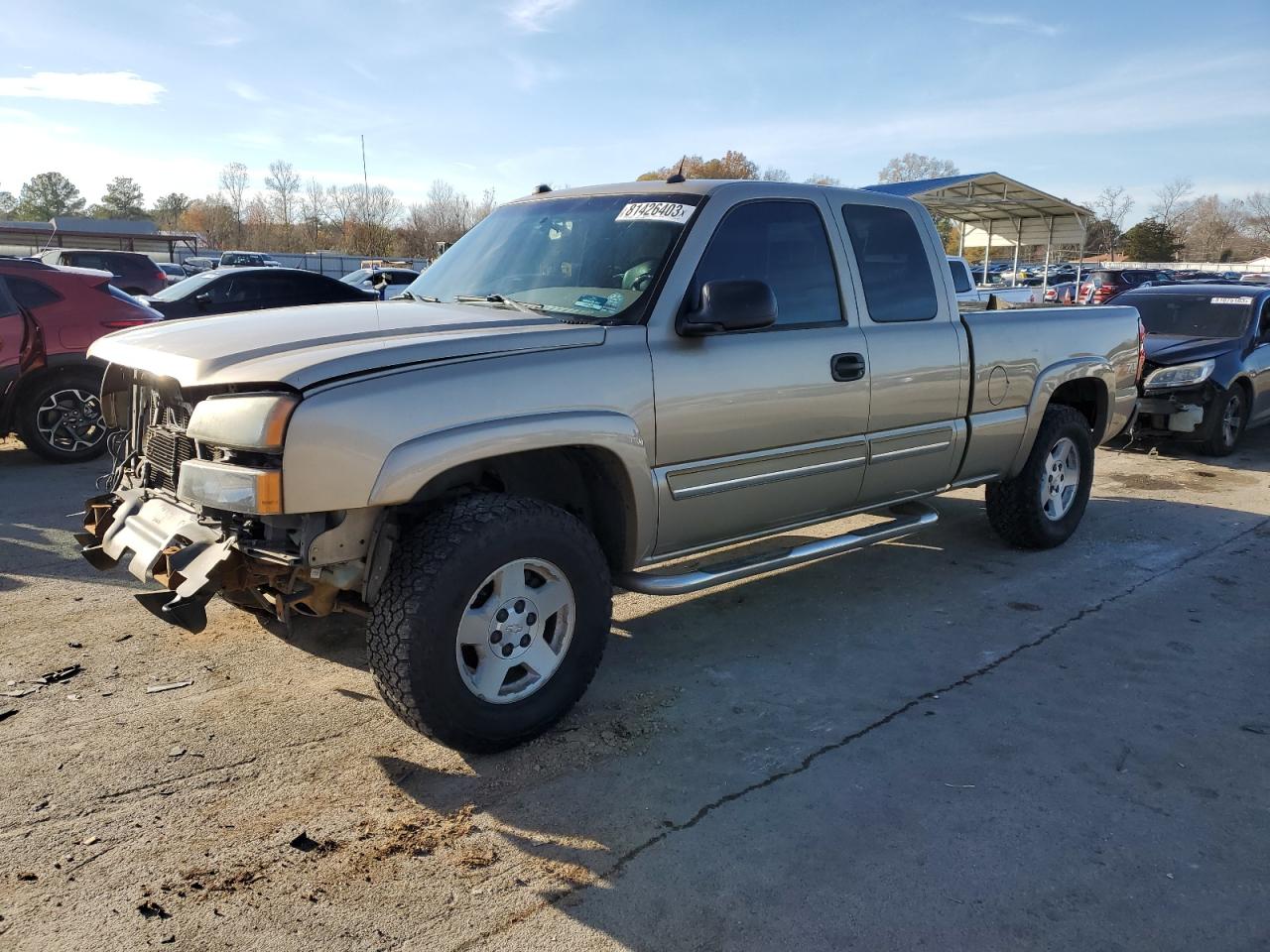 CHEVROLET SILVERADO 2005 1gcek19b45z346971