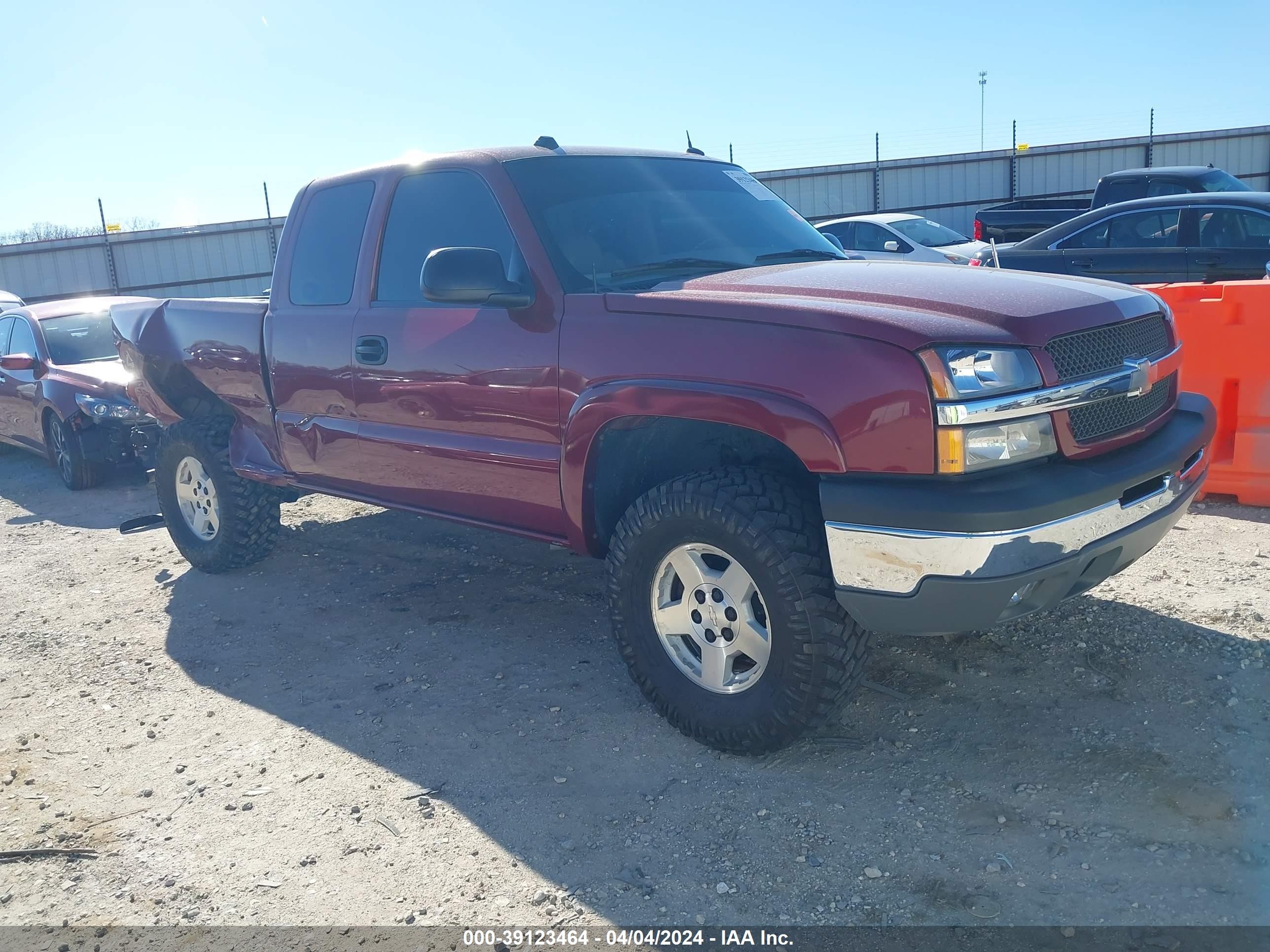 CHEVROLET SILVERADO 2005 1gcek19b55e189491