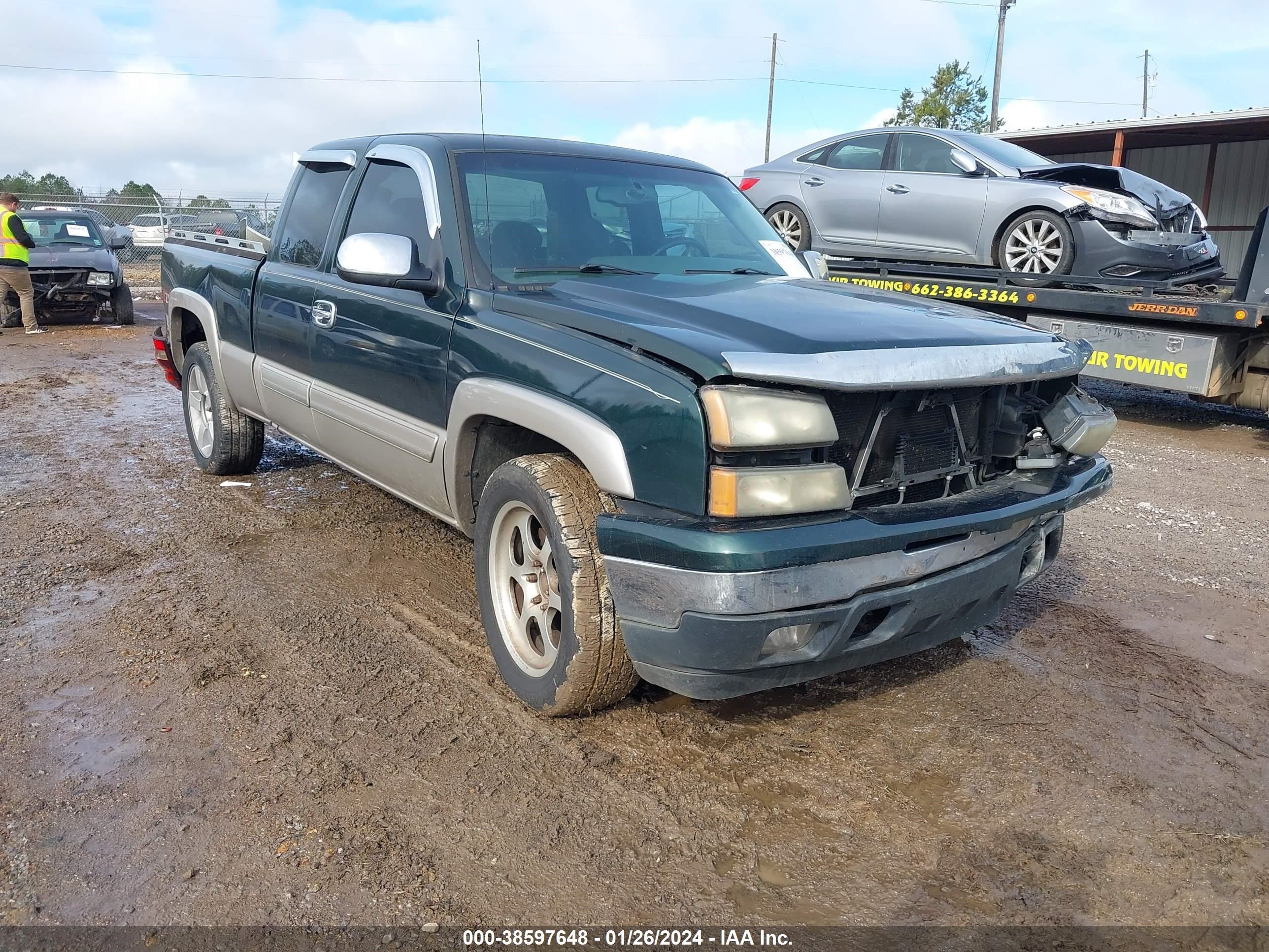 CHEVROLET SILVERADO 2006 1gcek19b56z157621