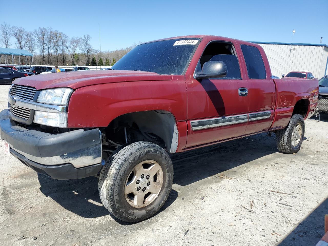 CHEVROLET SILVERADO 2005 1gcek19b65e118266