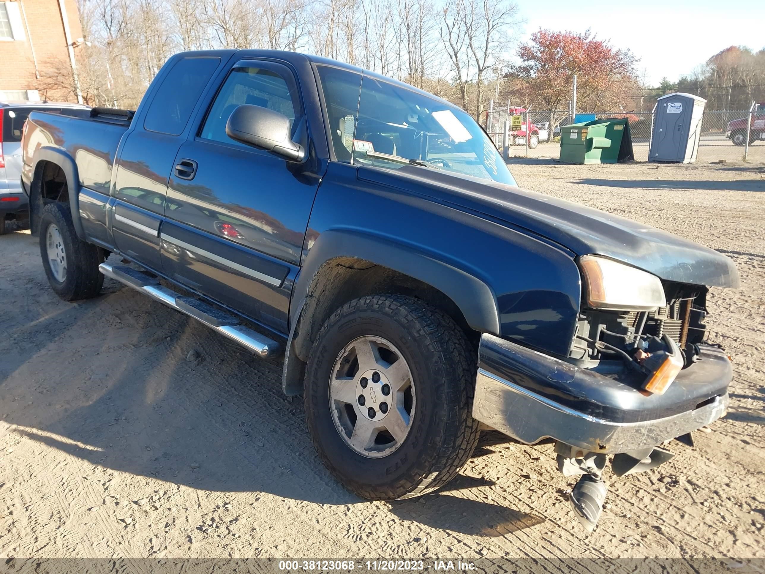 CHEVROLET SILVERADO 2006 1gcek19b66e128281