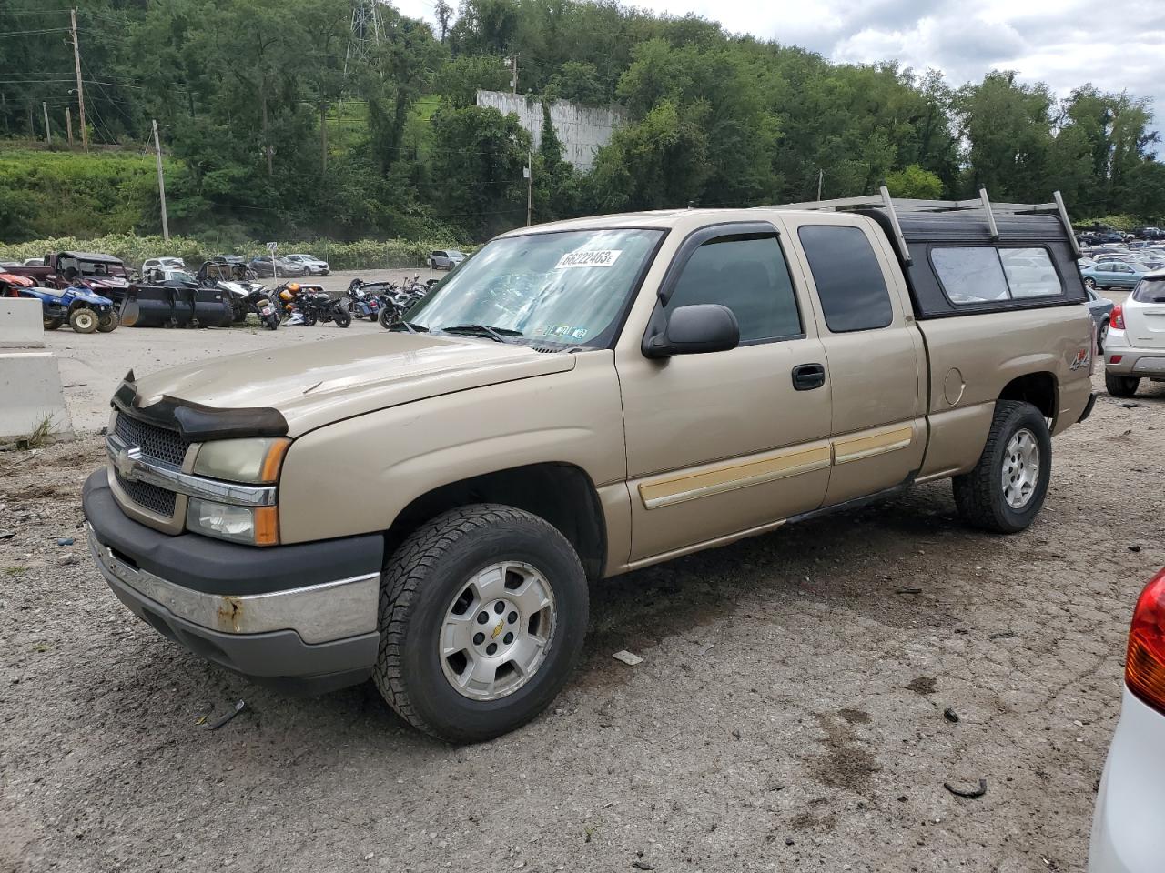 CHEVROLET SILVERADO 2005 1gcek19b75e116395