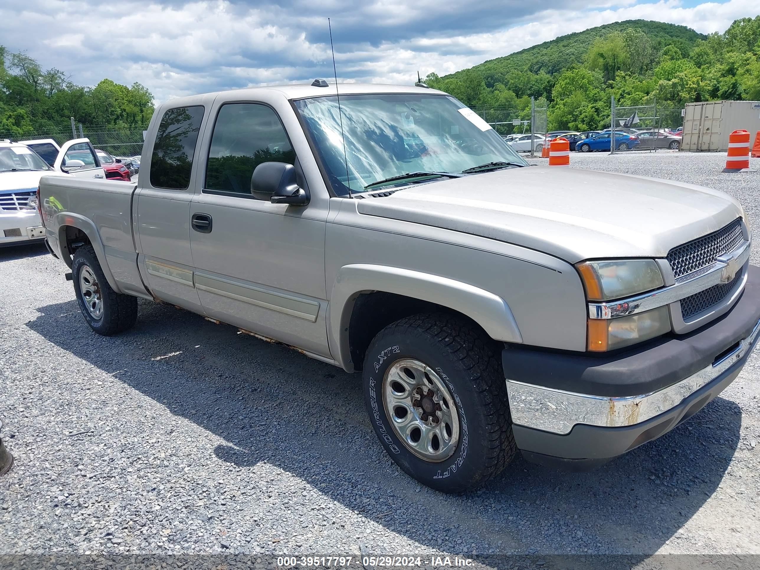 CHEVROLET SILVERADO 2005 1gcek19b75e130782