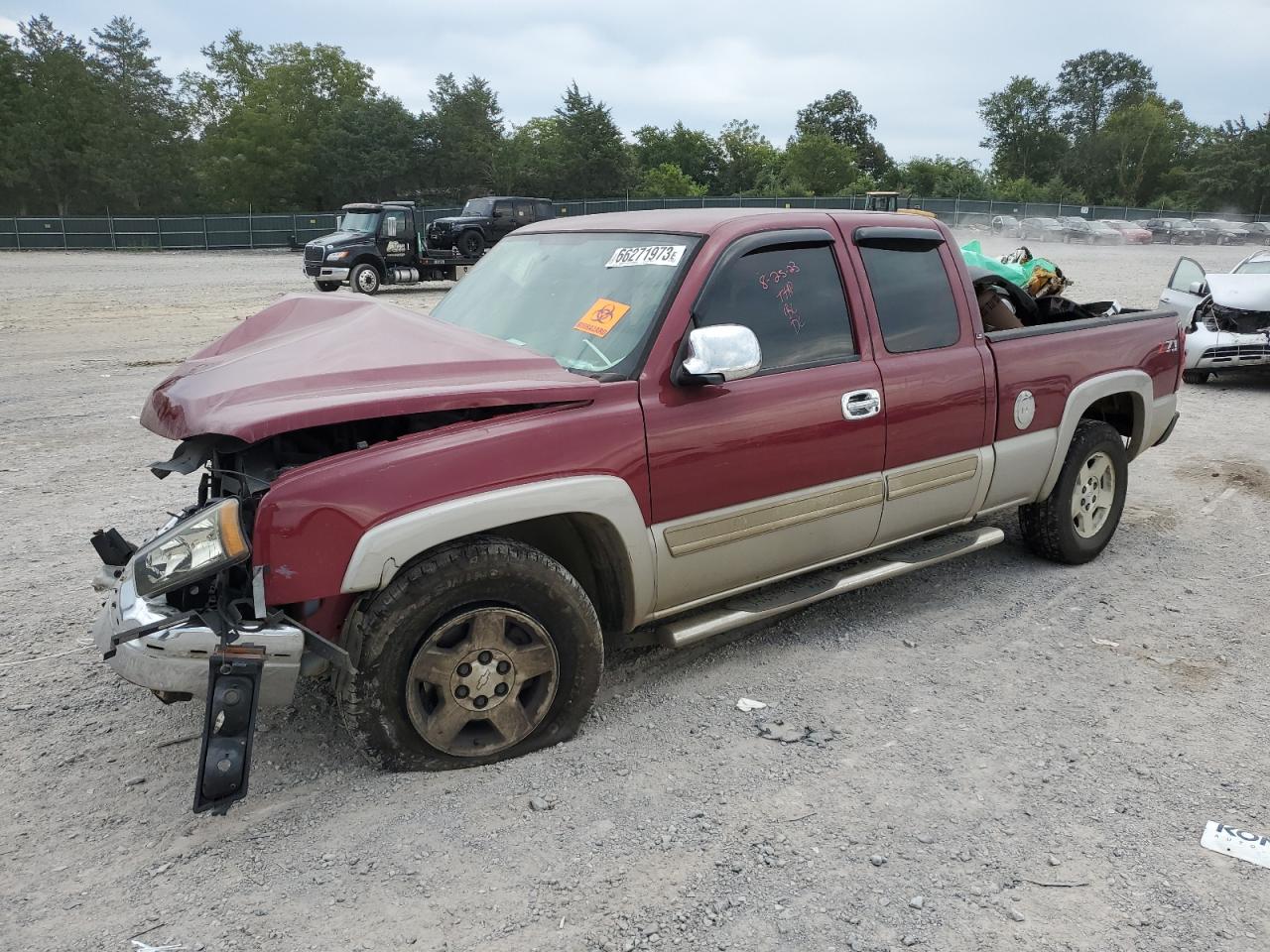 CHEVROLET SILVERADO 2005 1gcek19b75z131245