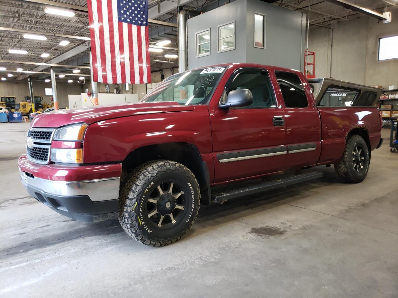 CHEVROLET SILVERADO 2006 1gcek19b76e275886