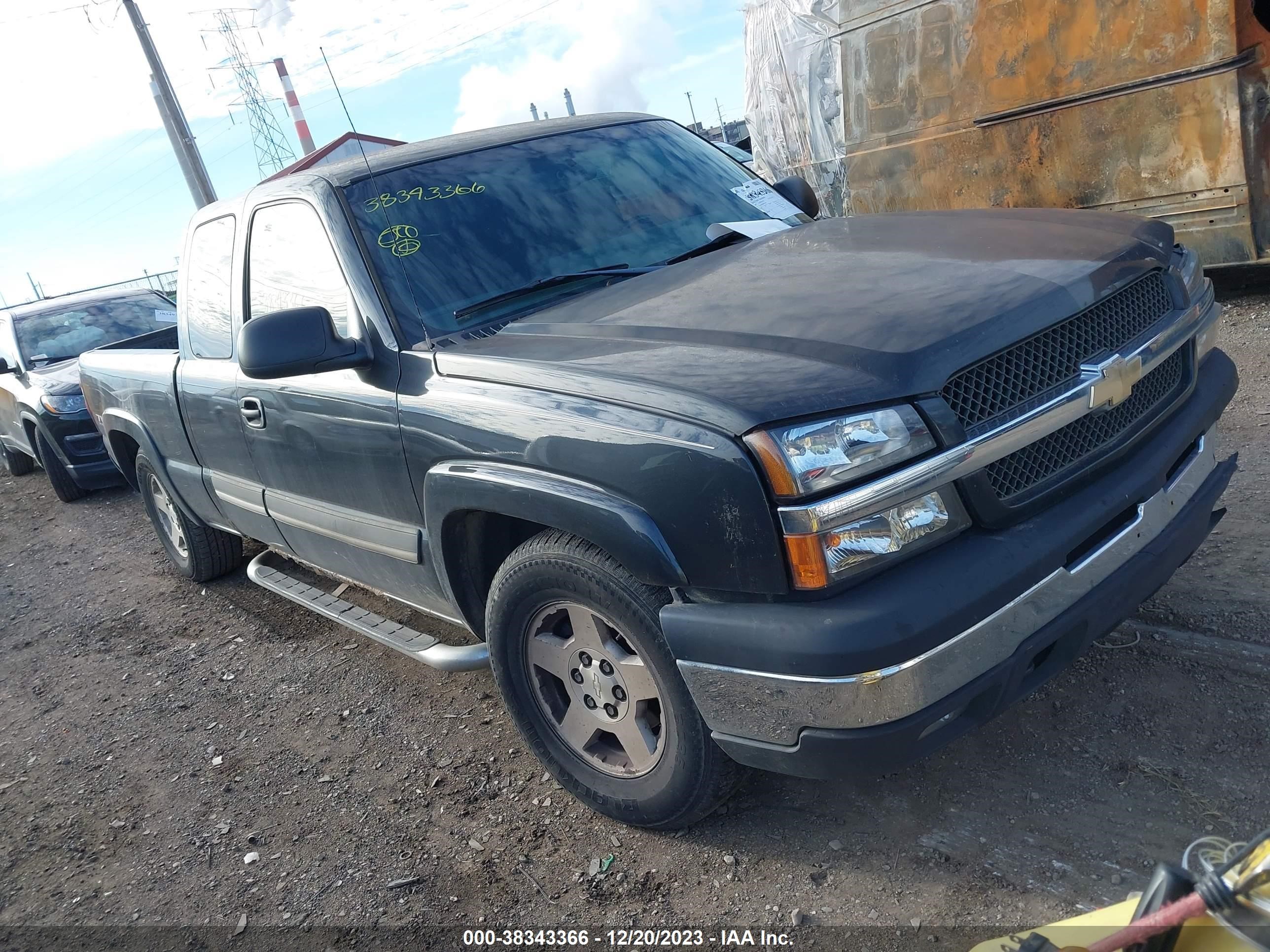 CHEVROLET SILVERADO 2005 1gcek19b95e130444