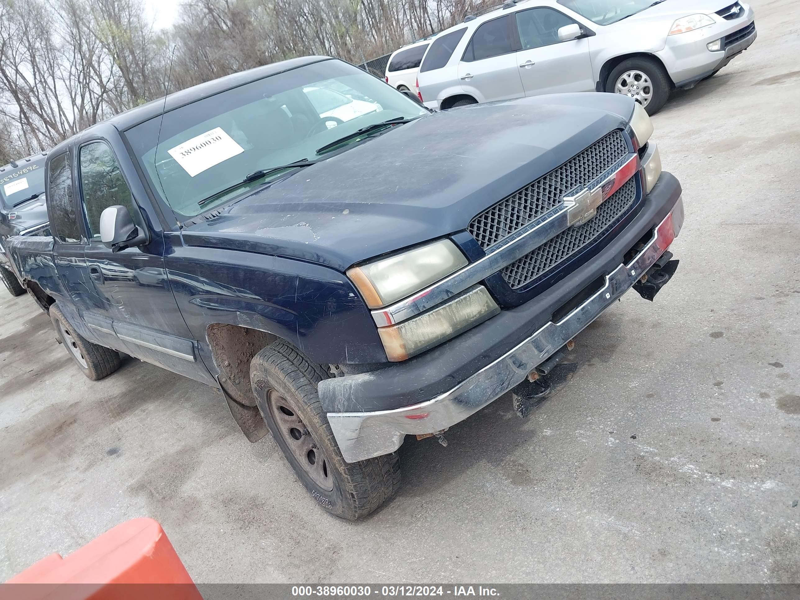 CHEVROLET SILVERADO 2005 1gcek19bx5e154980