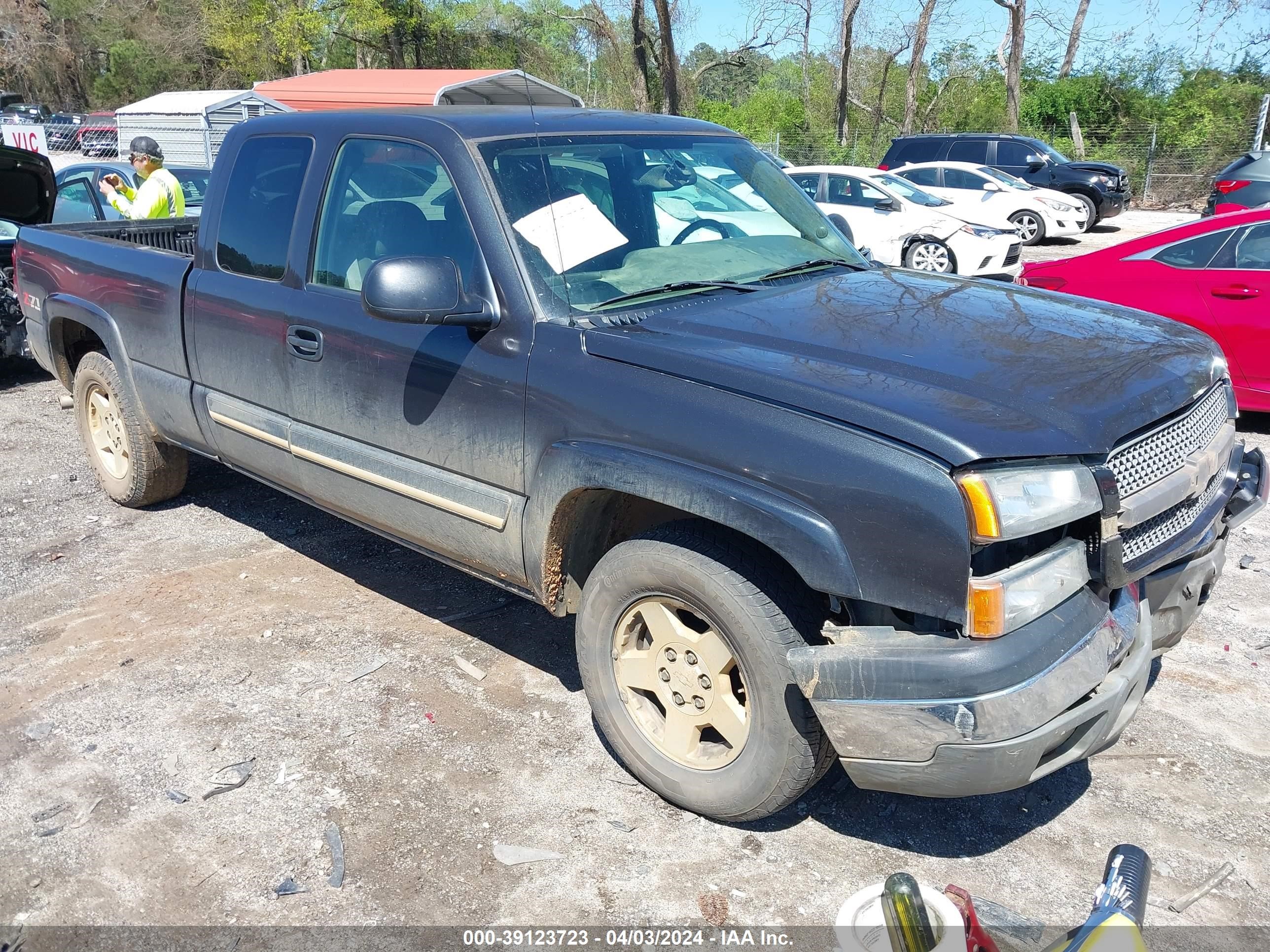 CHEVROLET SILVERADO 2005 1gcek19bx5e160620